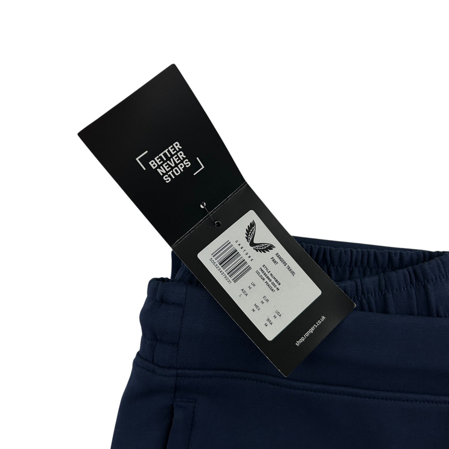 Castore Rangers FC Travel Pant - Peacoat Blue