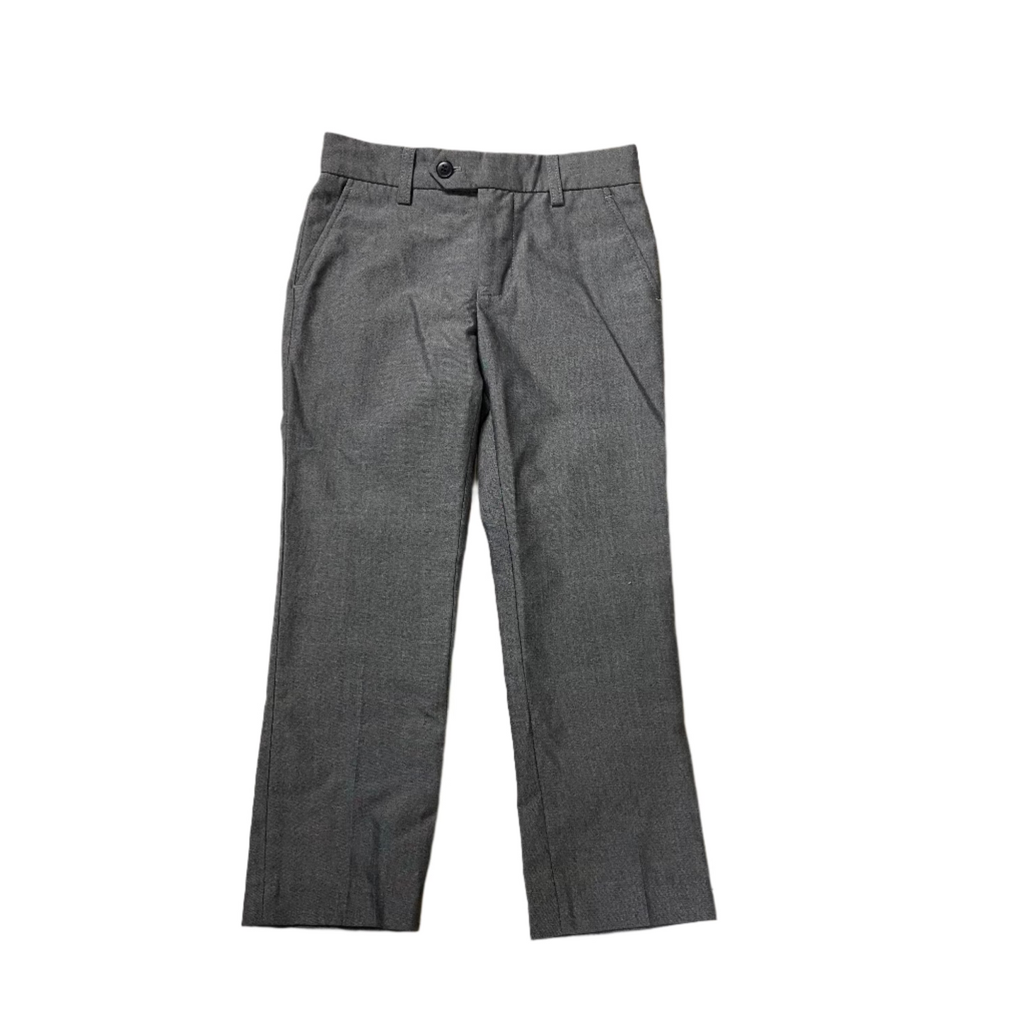 Next Trousers 5-6 Years Grey Smart Formal Regular Fit
