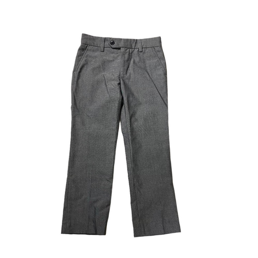 Next Trousers 5-6 Years Grey Smart Formal Regular Fit