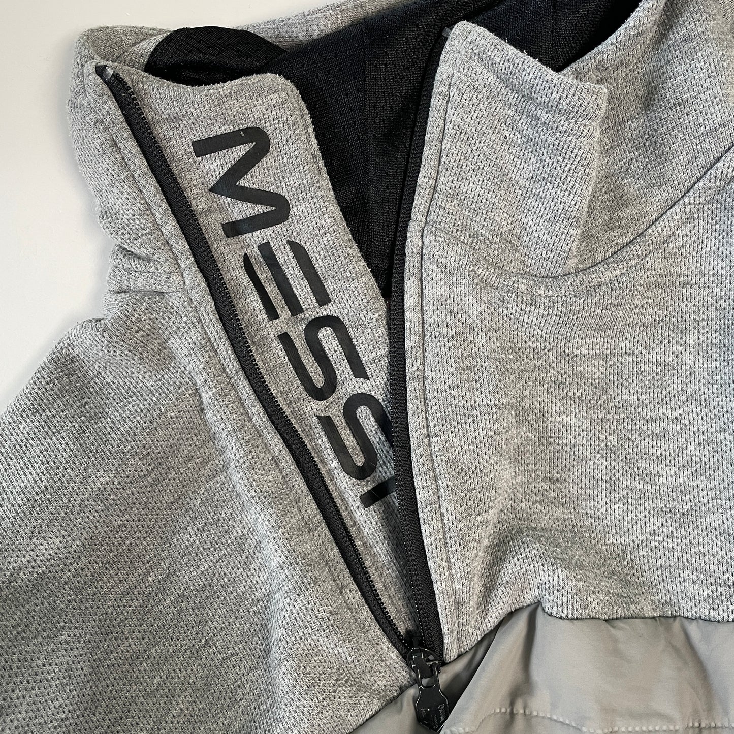 Adidas hoodie 11-12 years grey plain with full zipper