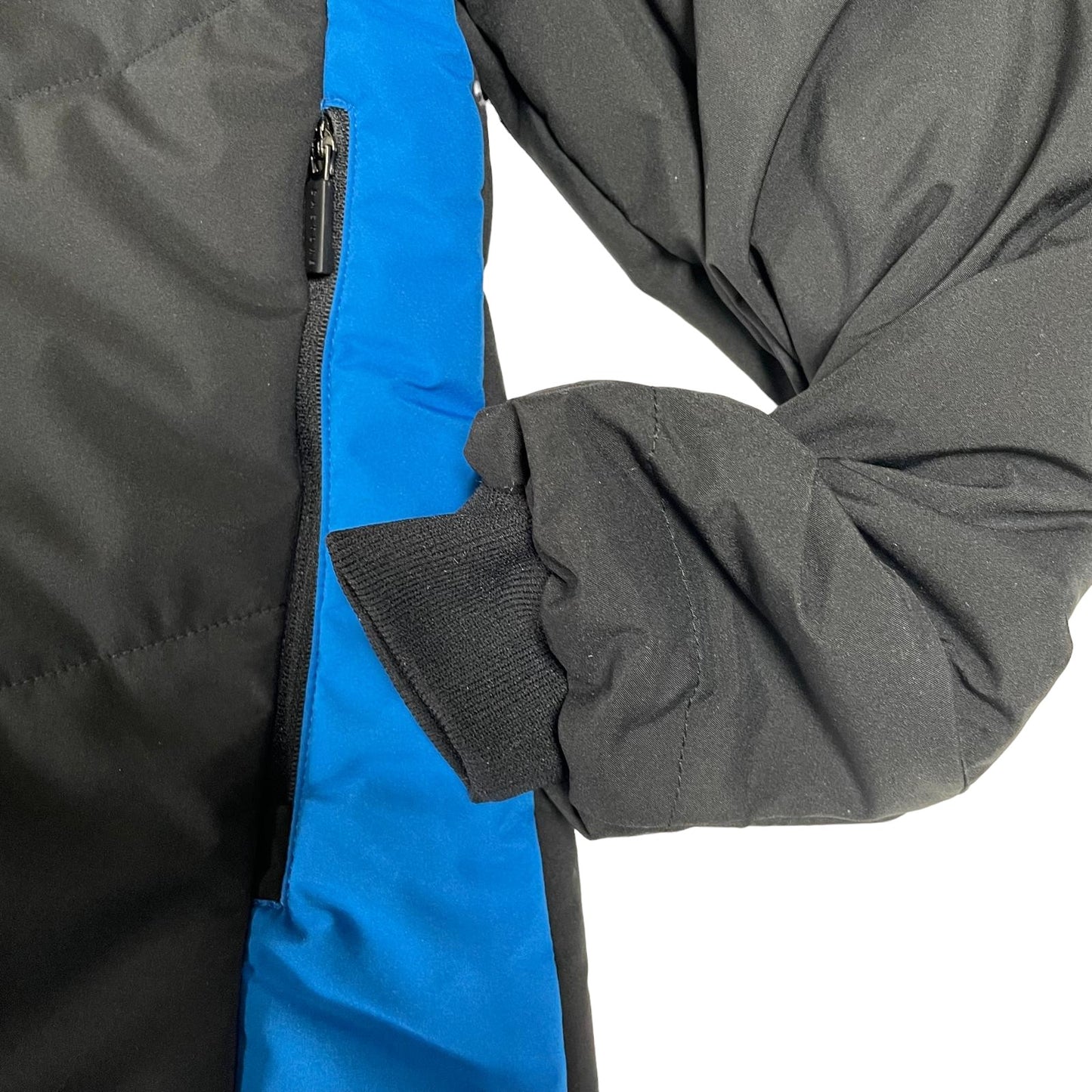 Castore Rangers FC Coaches Long Training Bench Jacket women's size black and blue parka