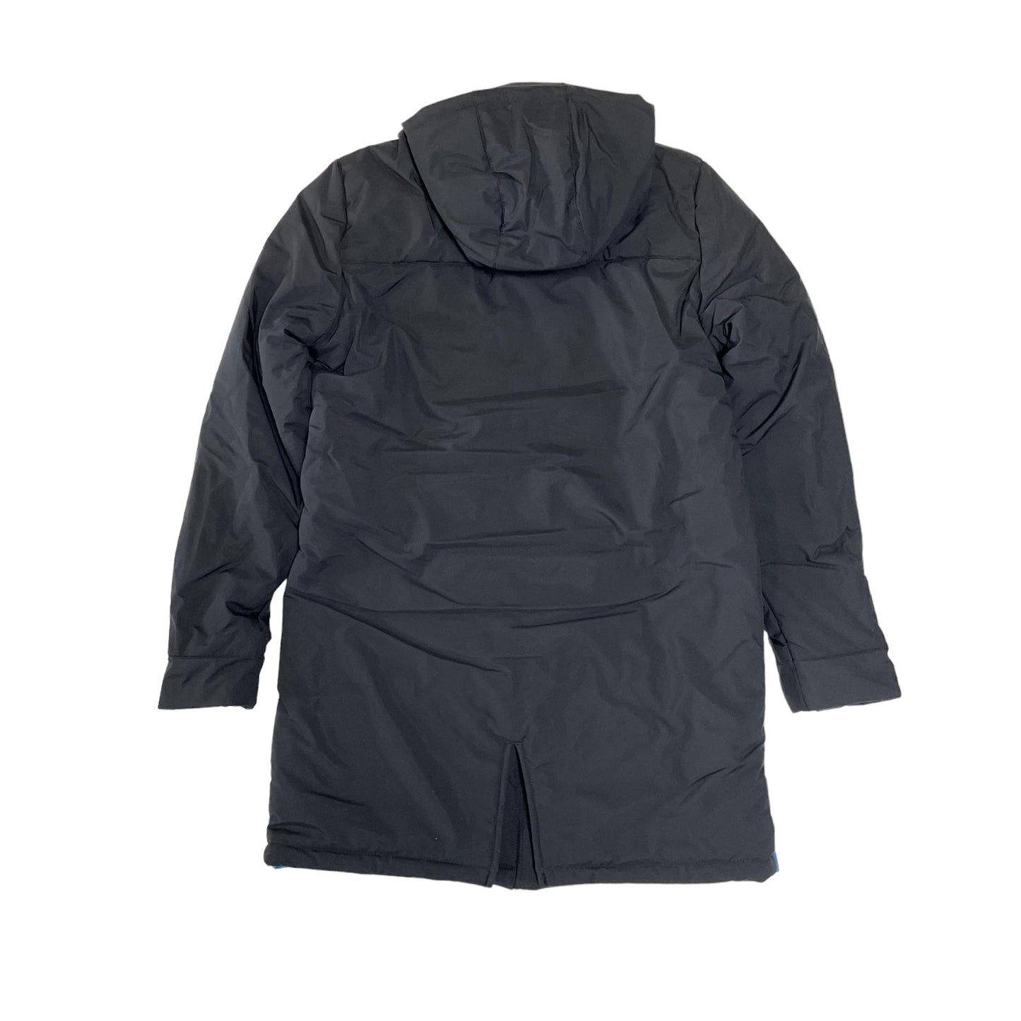 Castore Rangers FC Coaches Long Training Bench Jacket women's size black and blue parka