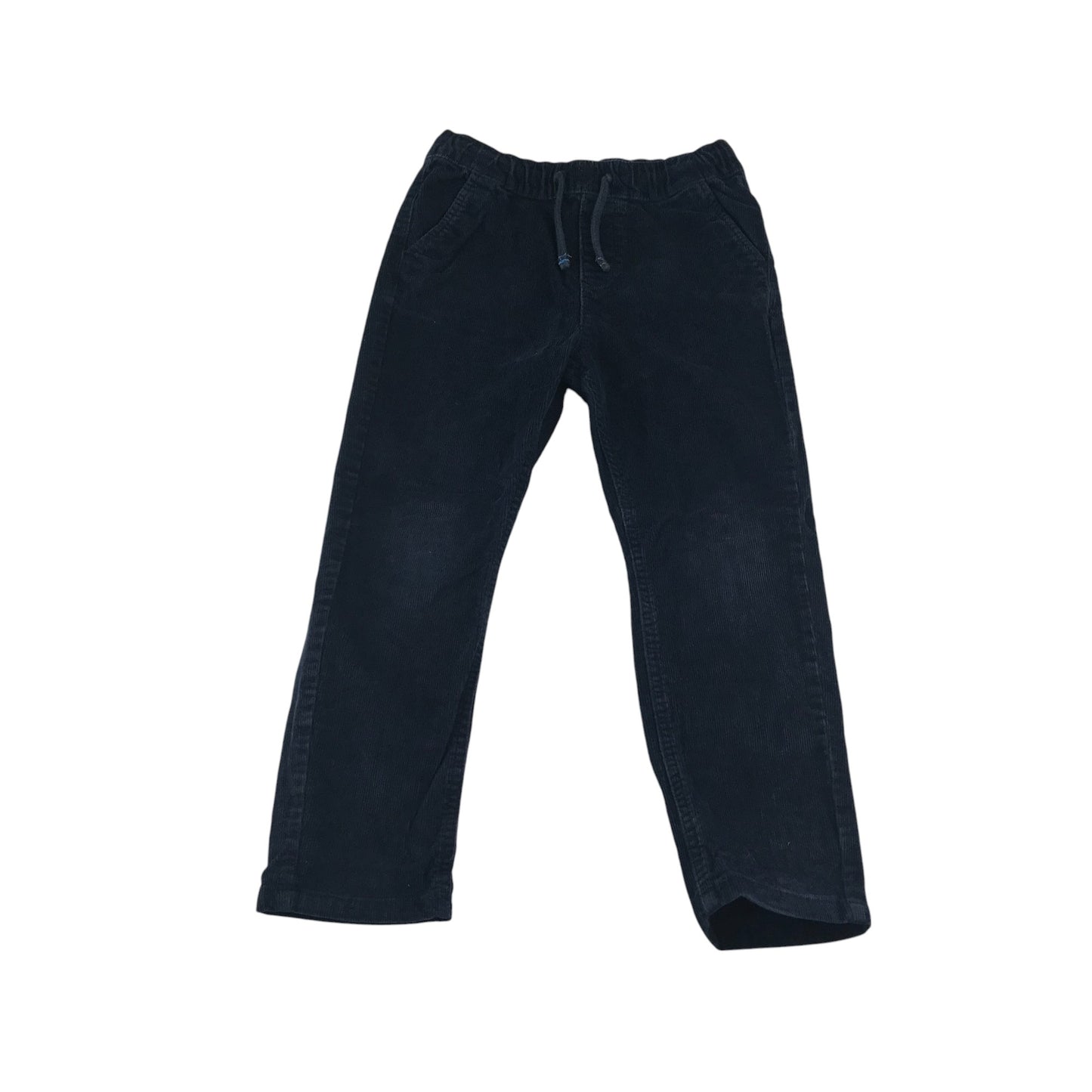 M&S trousers 6-7 years navy plain corduroy