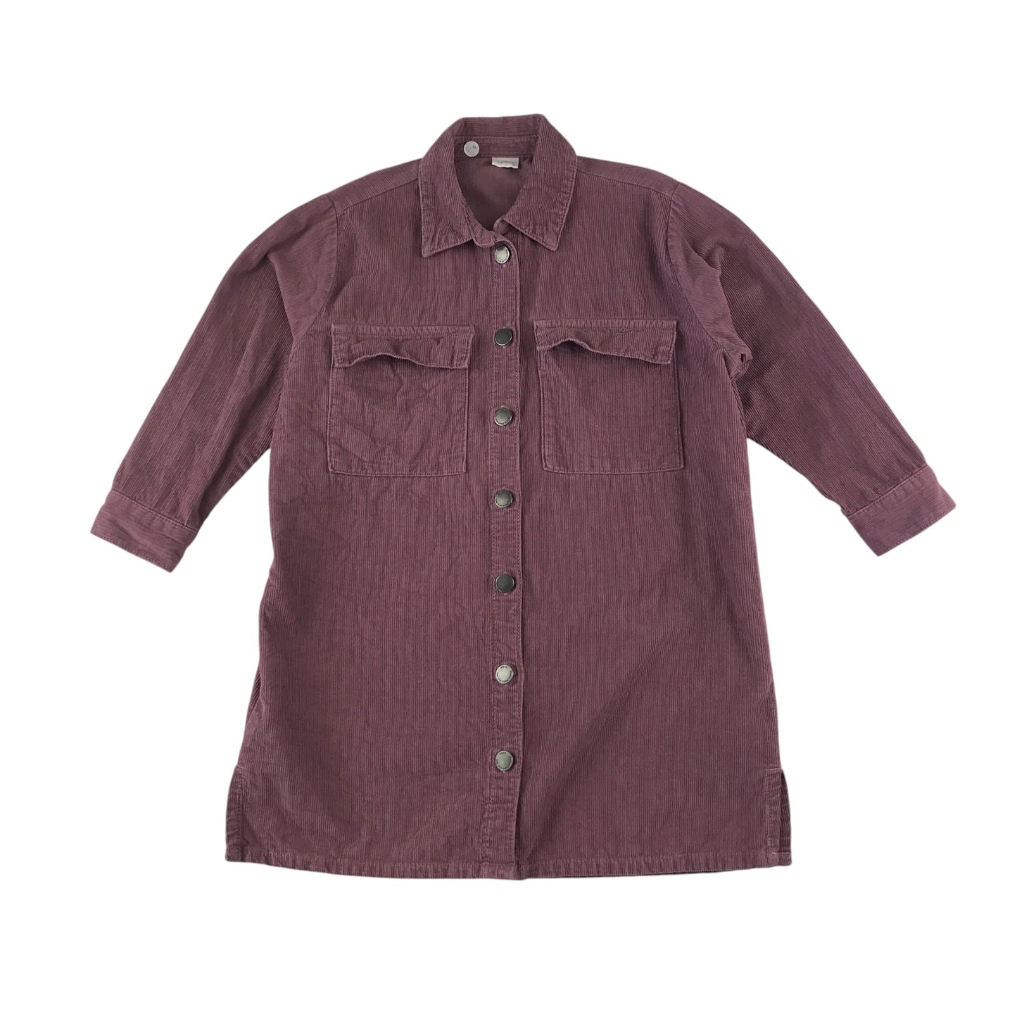 Next dress 6 years pink corduroy shirt dress long sleeve cotton