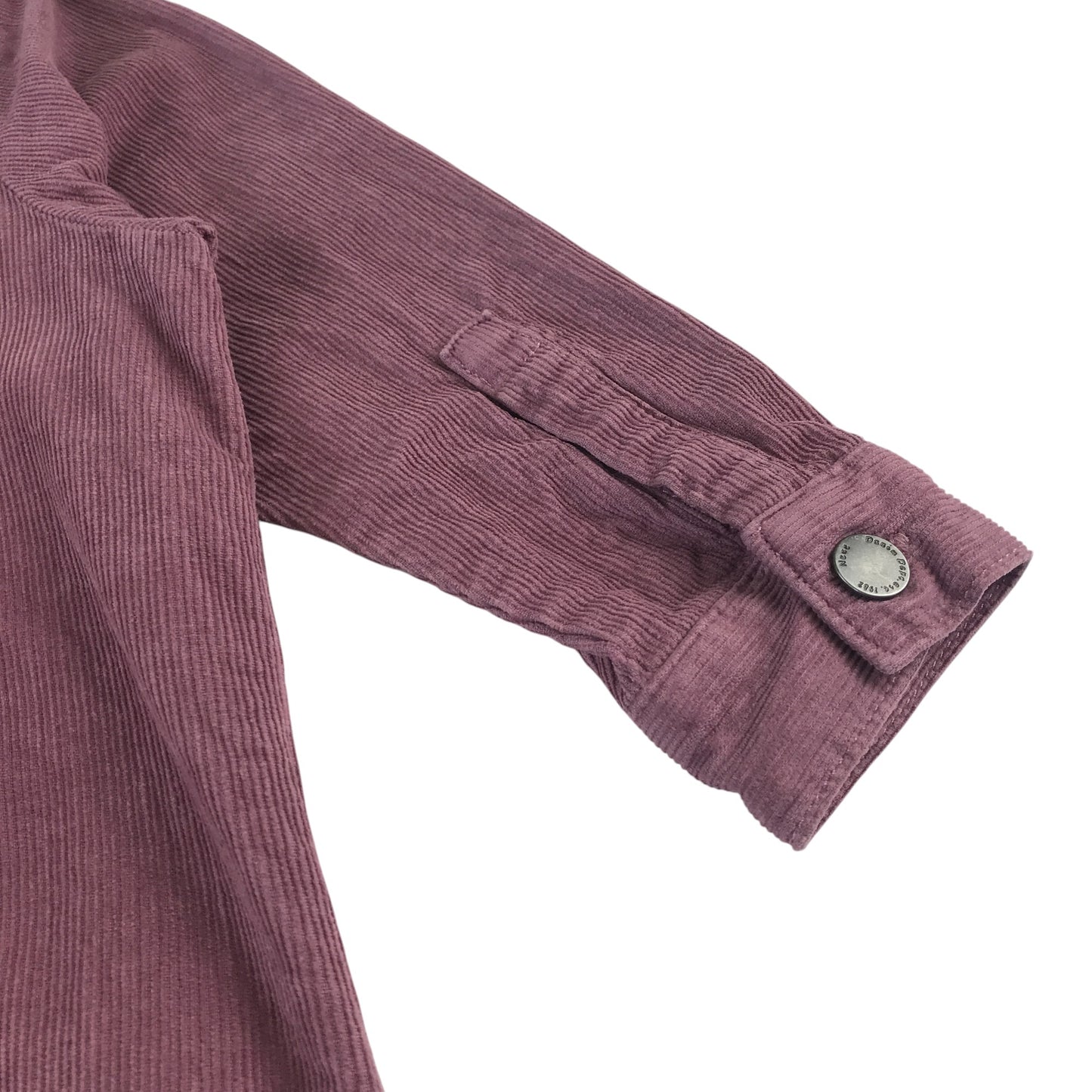 Next dress 6 years pink corduroy shirt dress long sleeve cotton