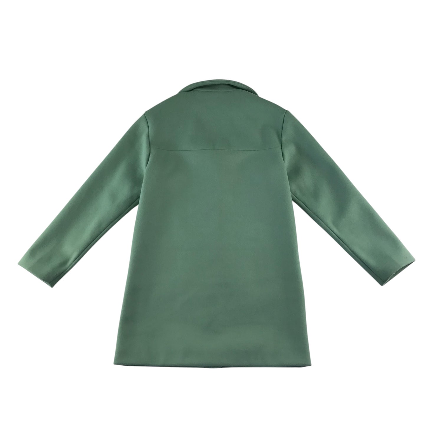 Next coat 11-12 years sage green long smart mid season
