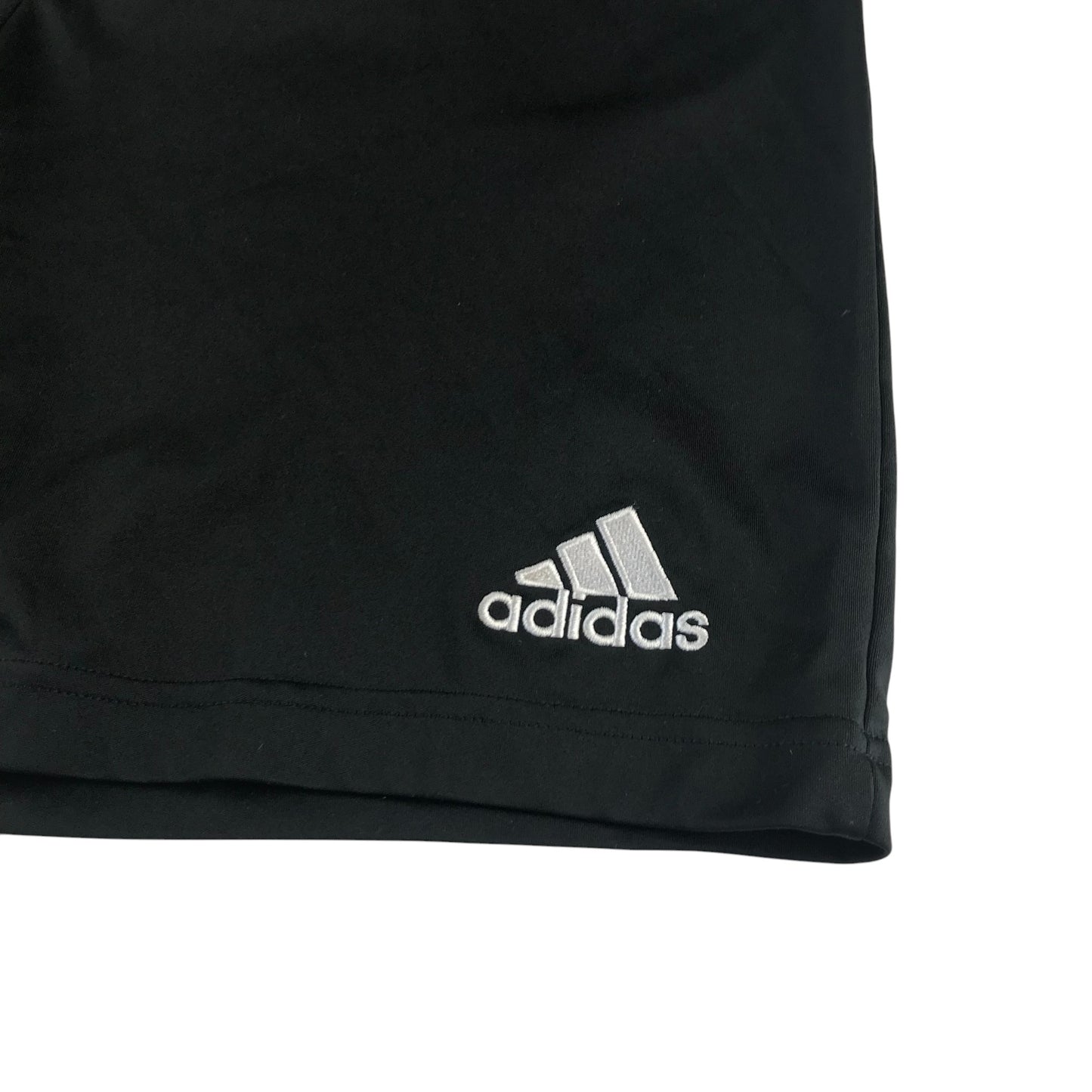 Adidas sport short men's size M black plain with logo