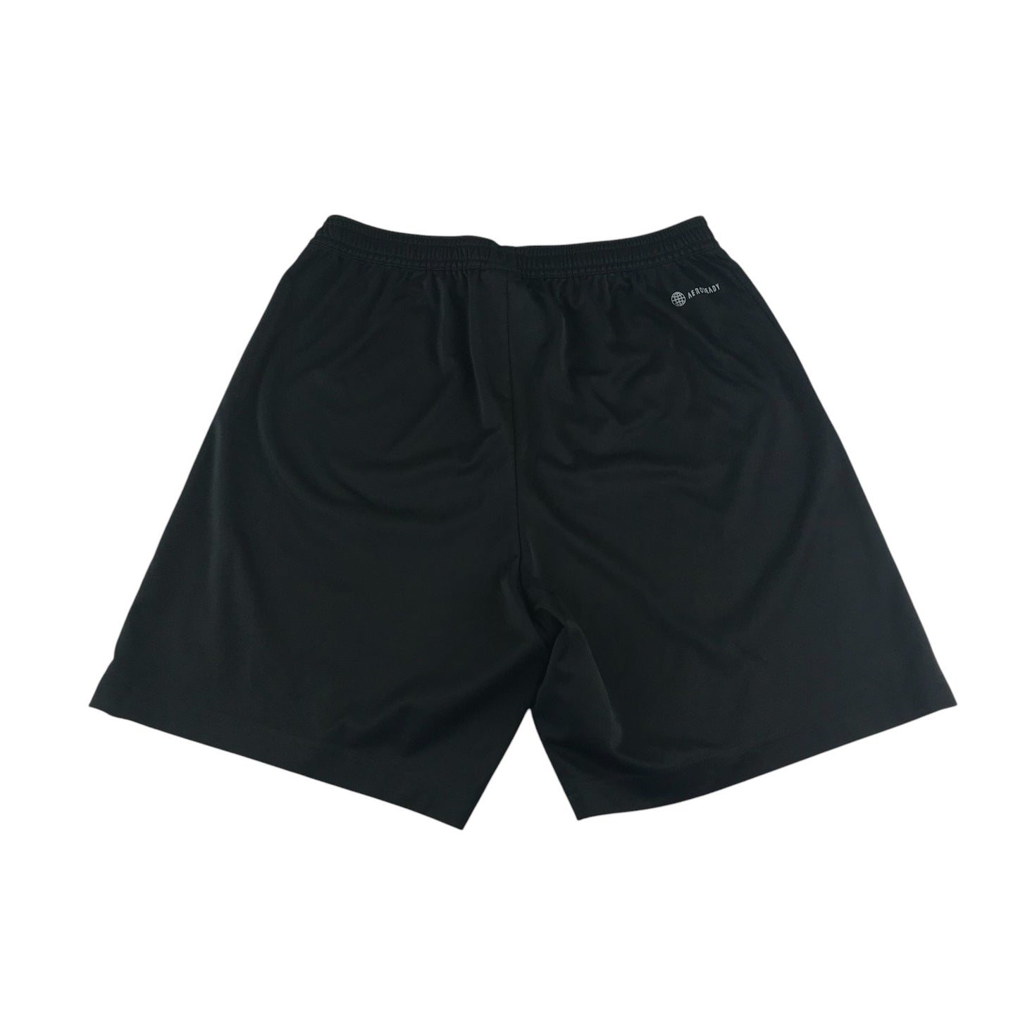 Adidas sport short men's size M black plain with logo