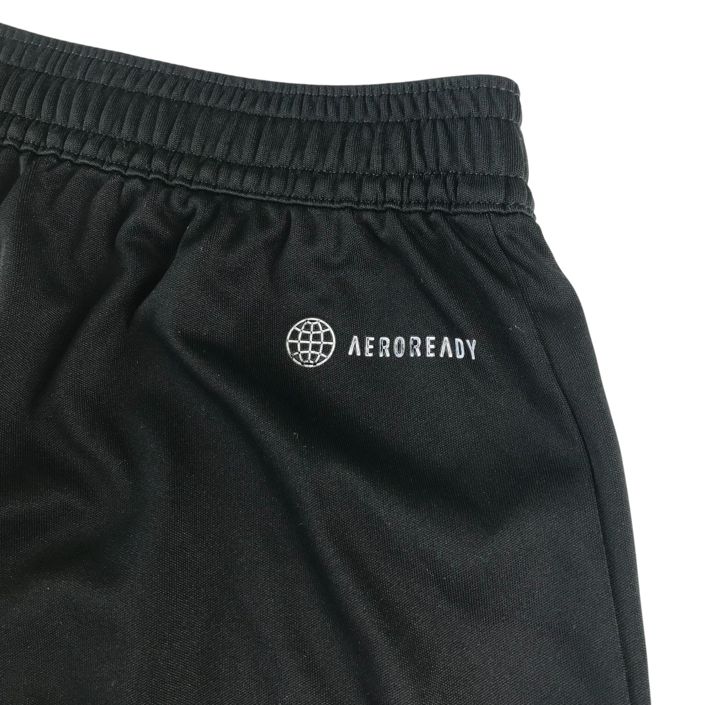 Adidas sport short men's size M black plain with logo