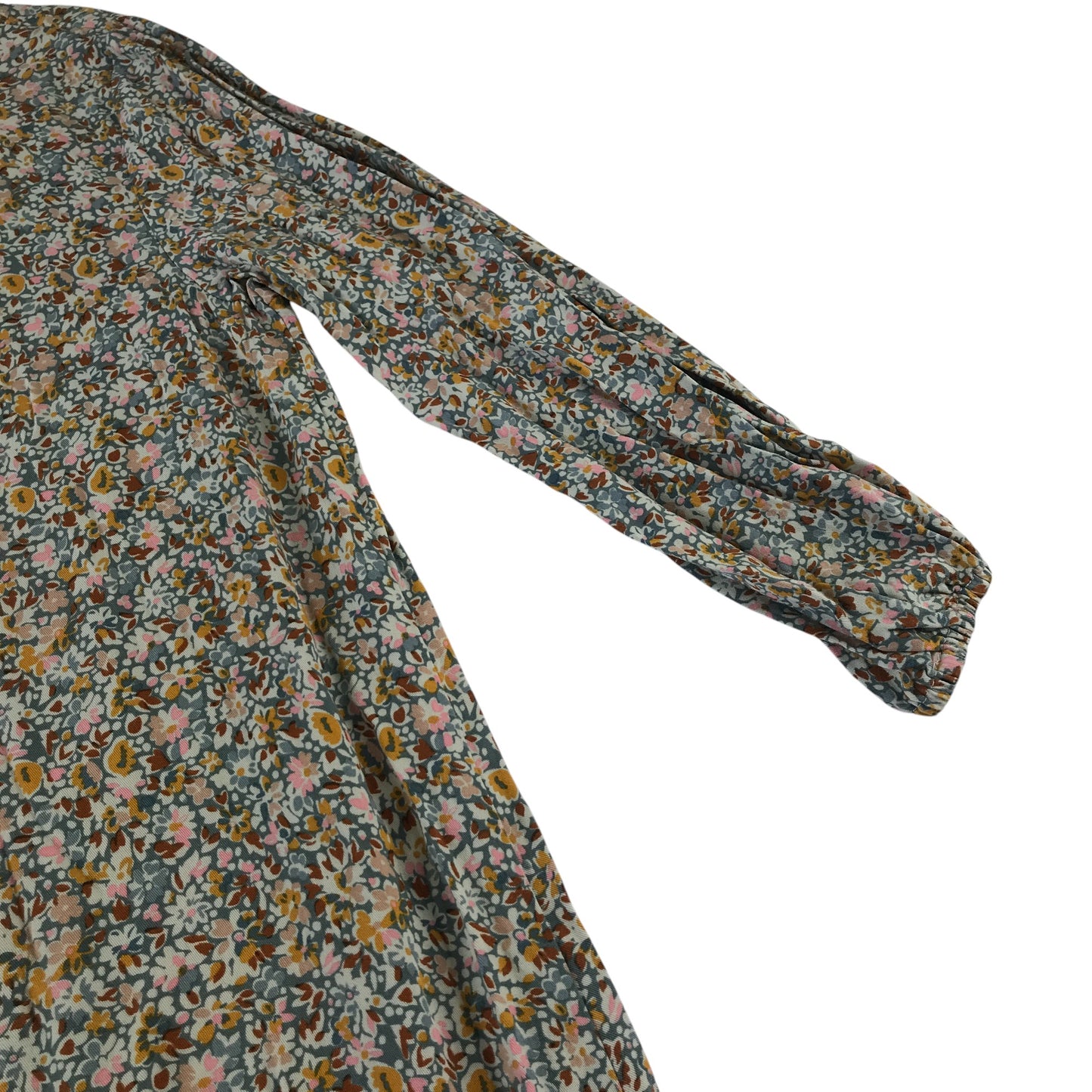 Mantaray dress 9 years multicolour floral print A-line long sleeve