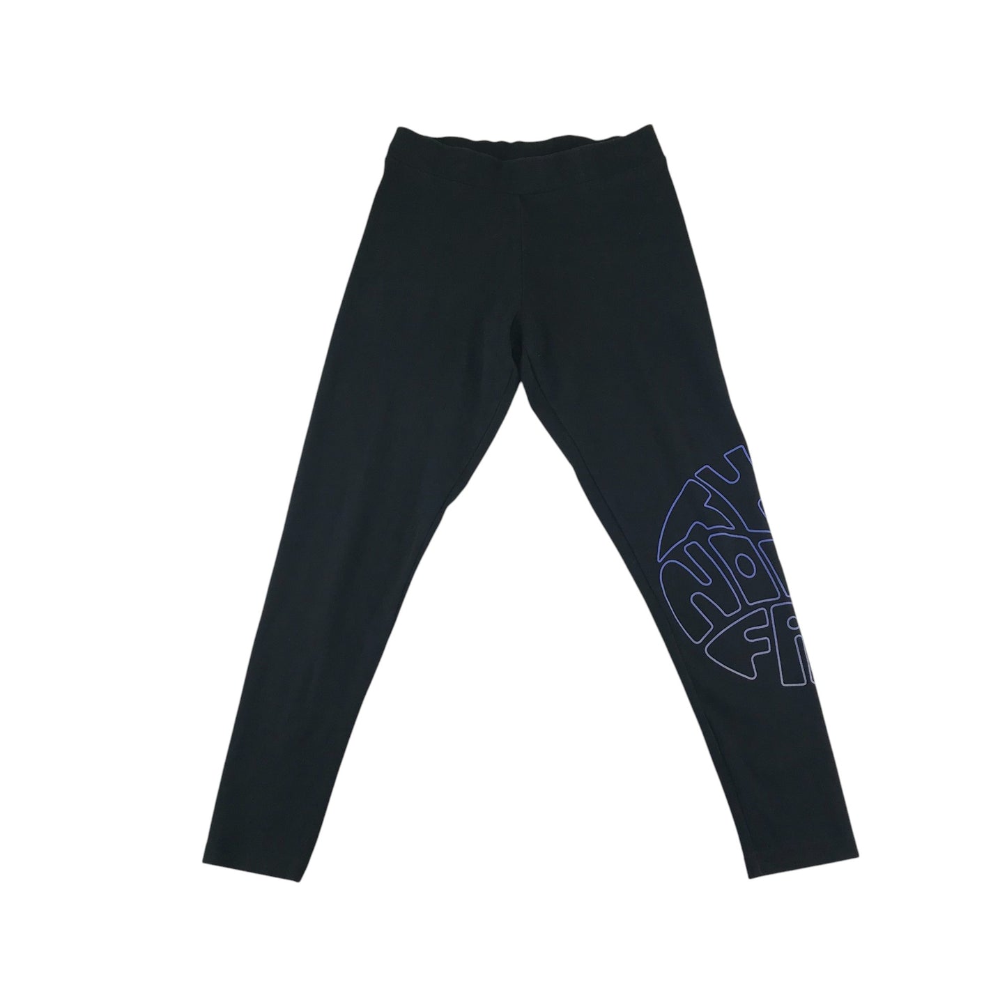 The North Face leggings 14-16 years black with print