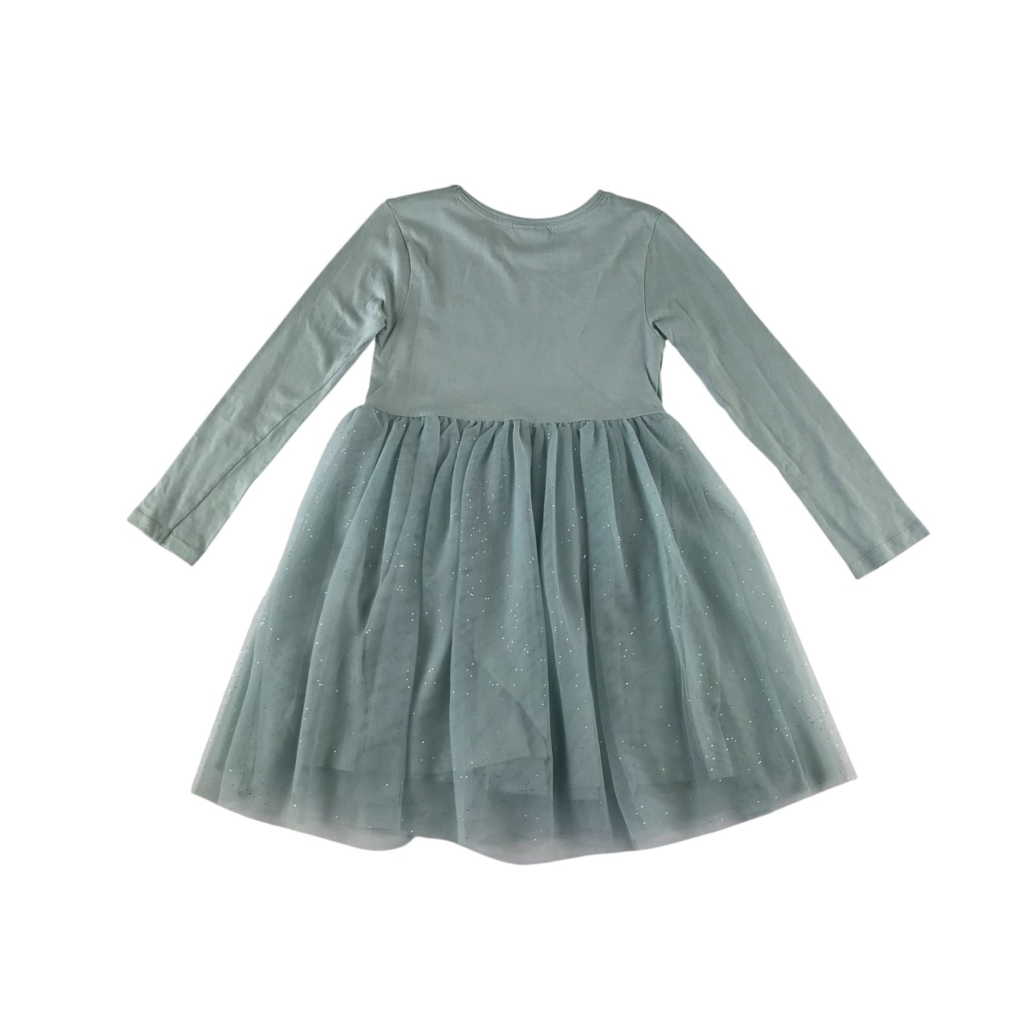 Next dress 5-6 years blue Peppa Pig and friends print design with tulle skirt