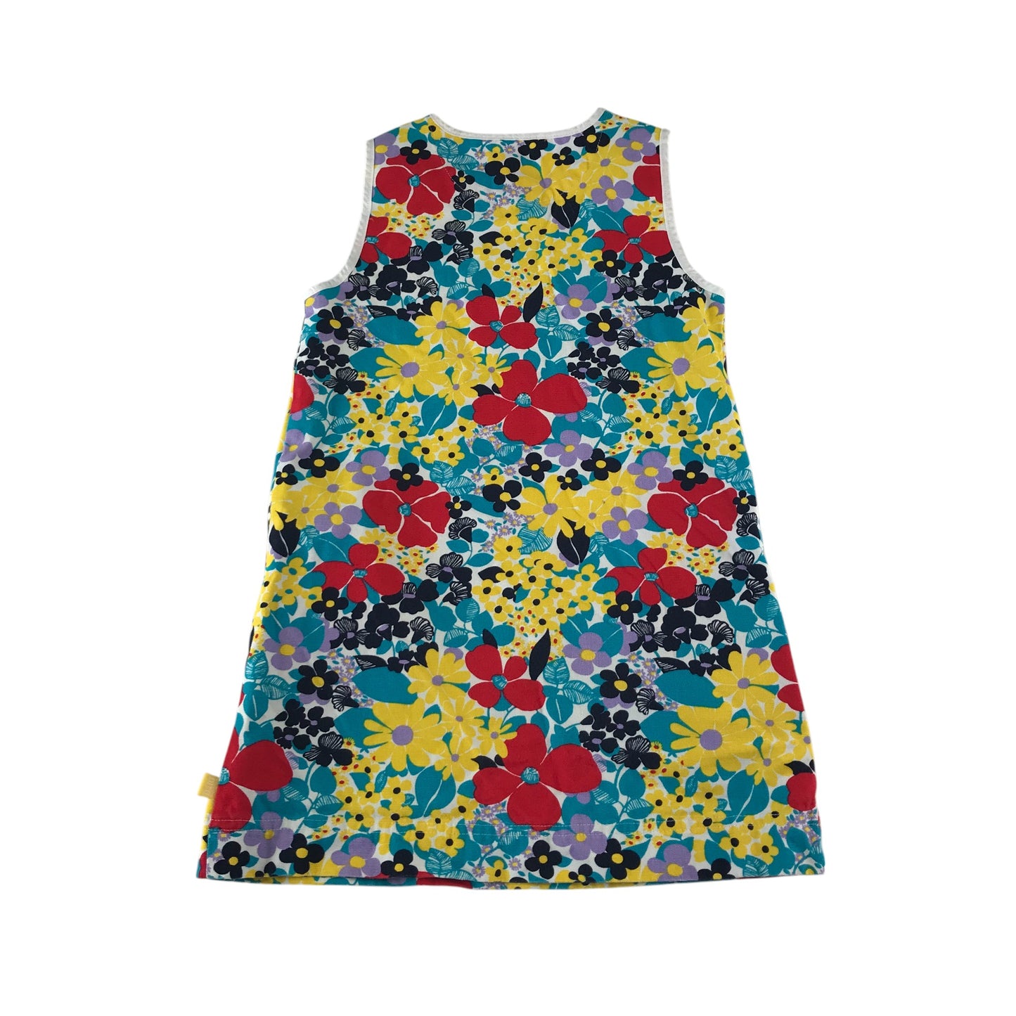 Little Bird dress 6-7 years multicoloured floral print design cotton