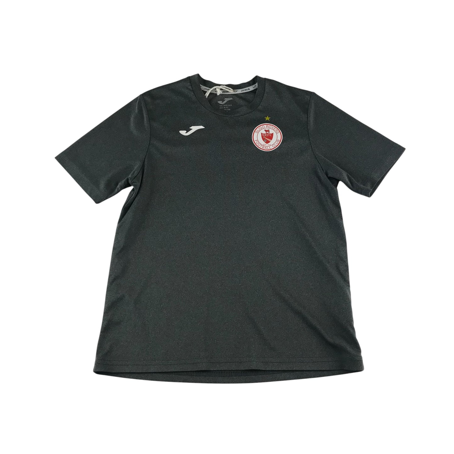 Joma Sligo Rovers FC sport t-shirt 8-9 years grey short sleeve