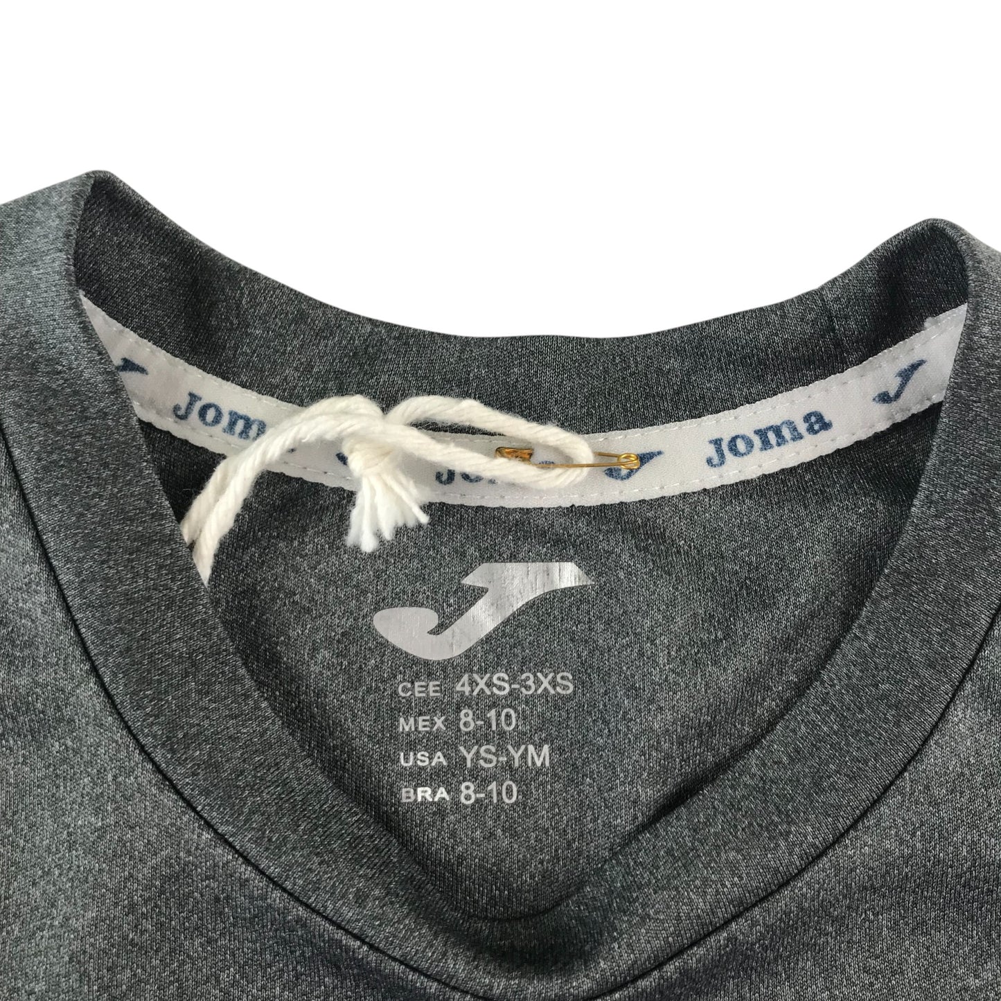 Joma Sligo Rovers FC sport t-shirt 8-9 years grey short sleeve