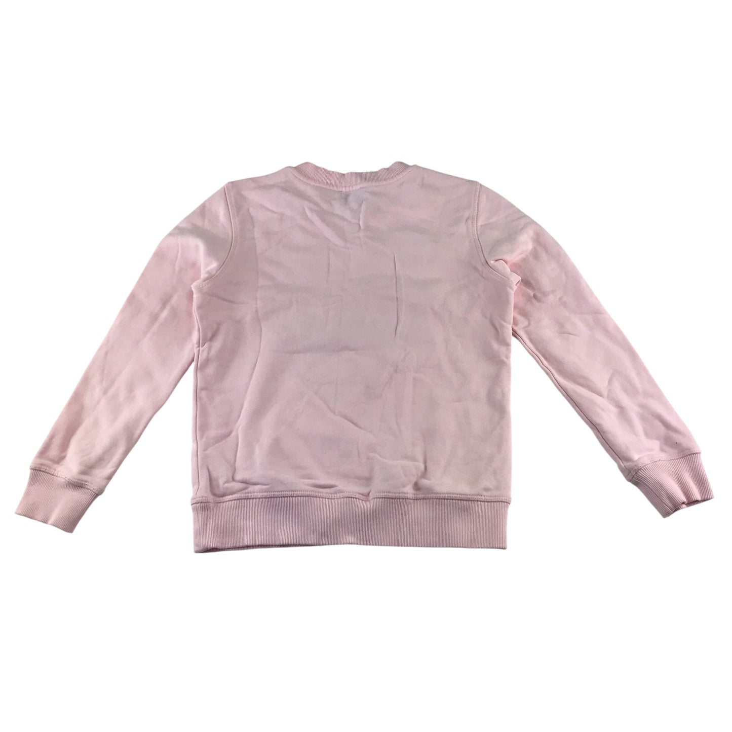 Kenzo sweater 11-12 years pink crewneck embroidered tiger graphic