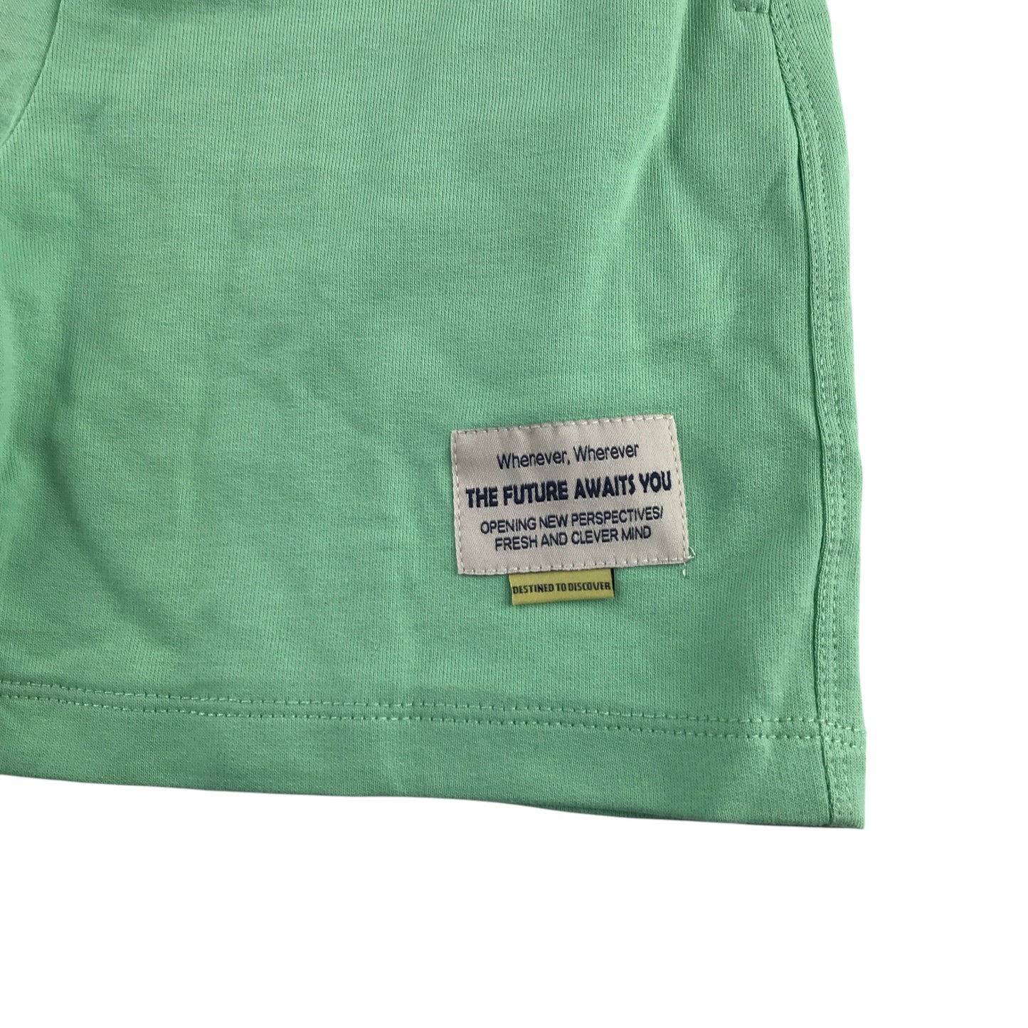 Zara top and shorts set 6-7 years green Kuta Beach short sleeve cotton