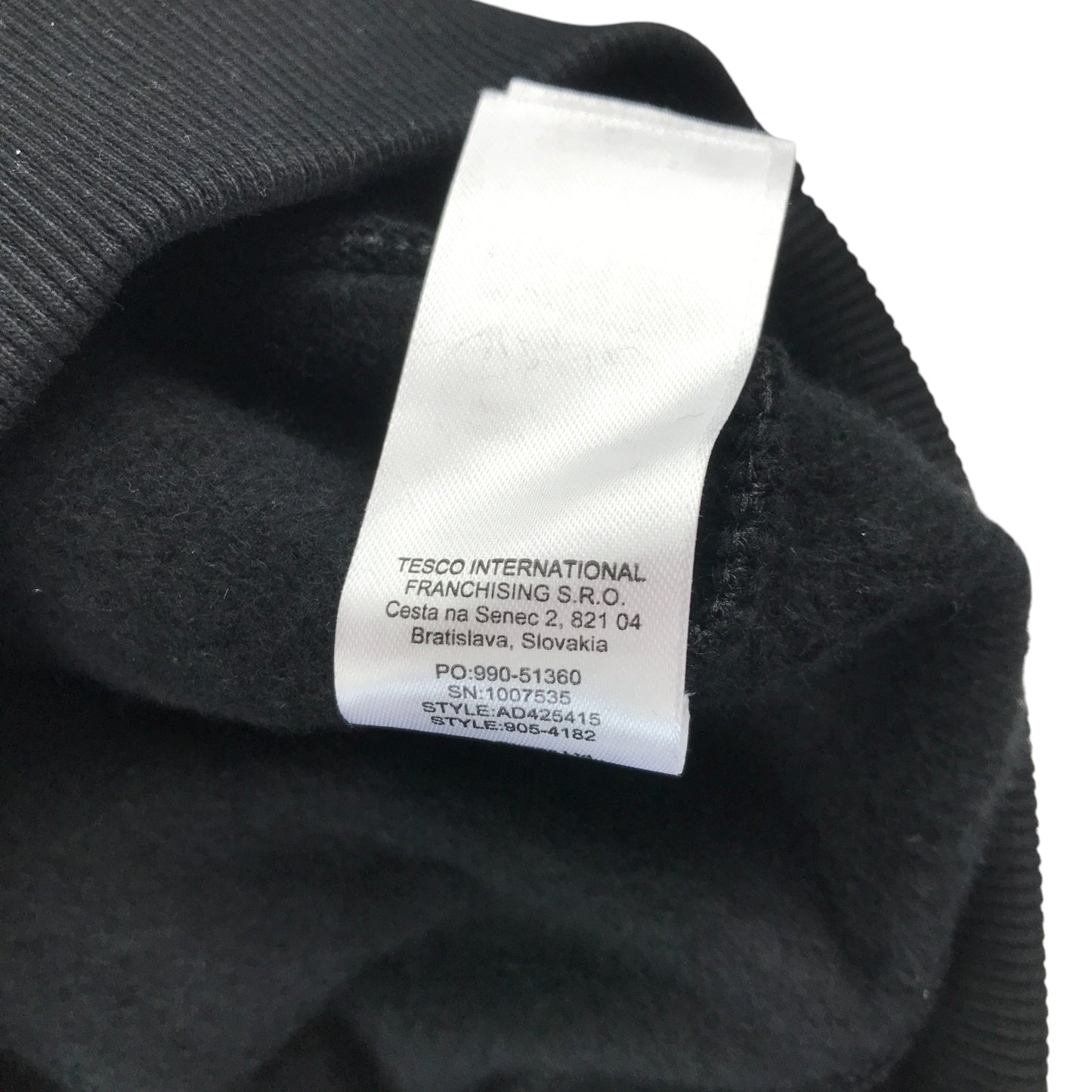 F&F sweater and joggers set 12-13 years black Stitch and Angel Ohana