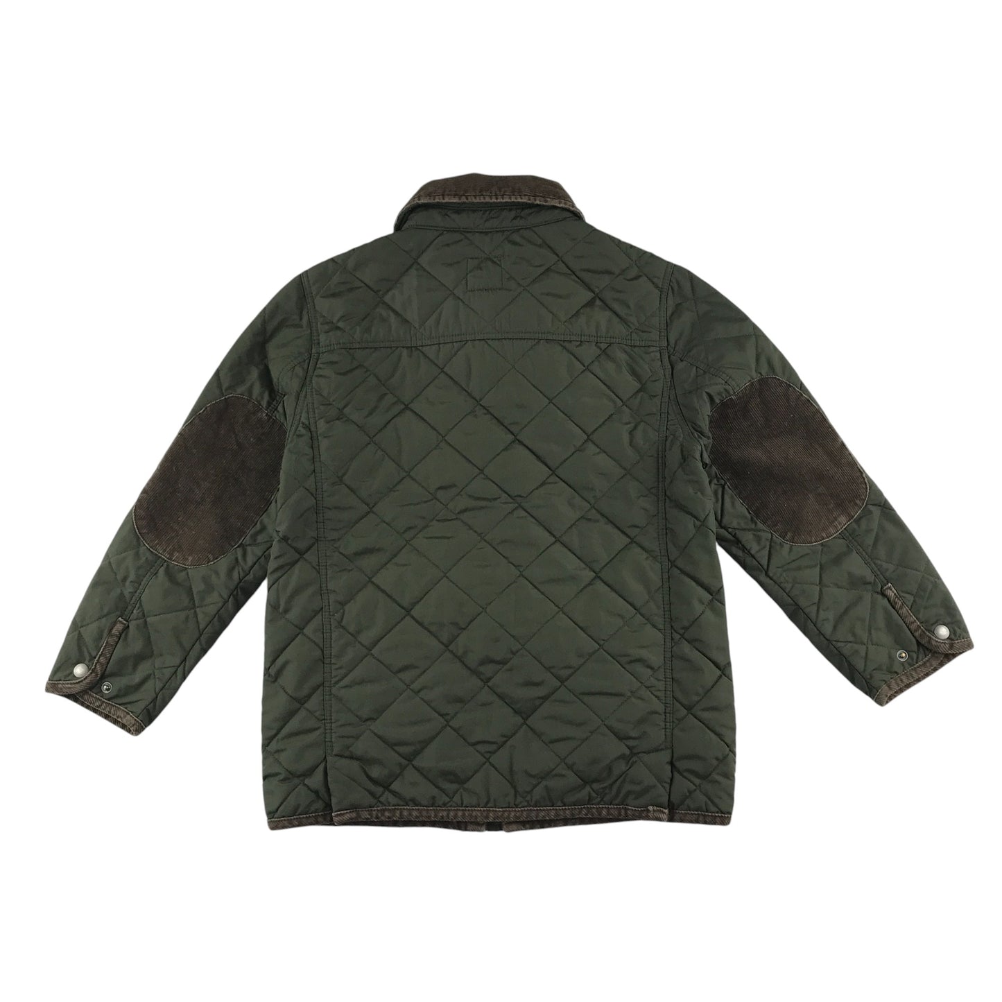 GAP jacket 8-9 year green quilted light utility coat