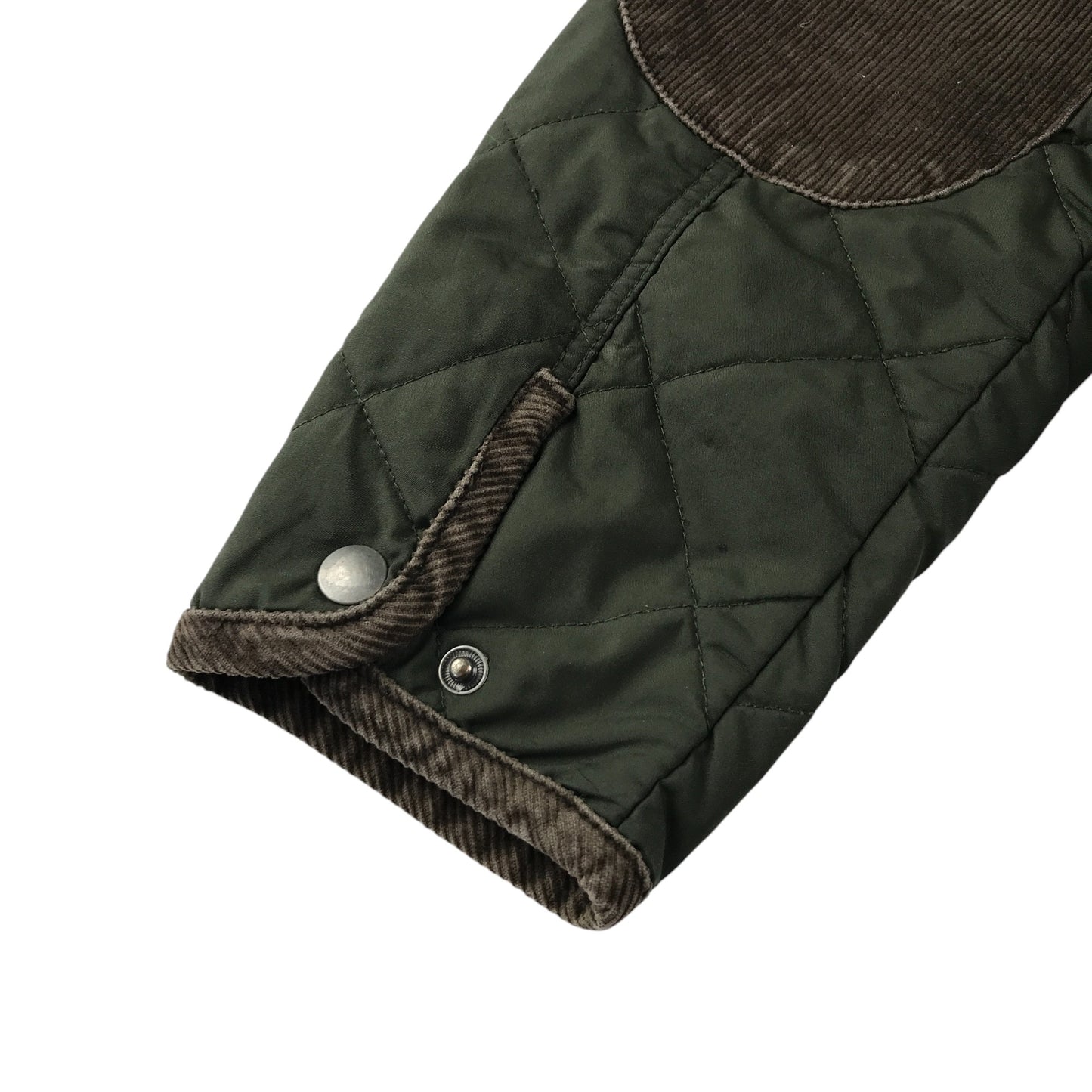 GAP jacket 8-9 year green quilted light utility coat