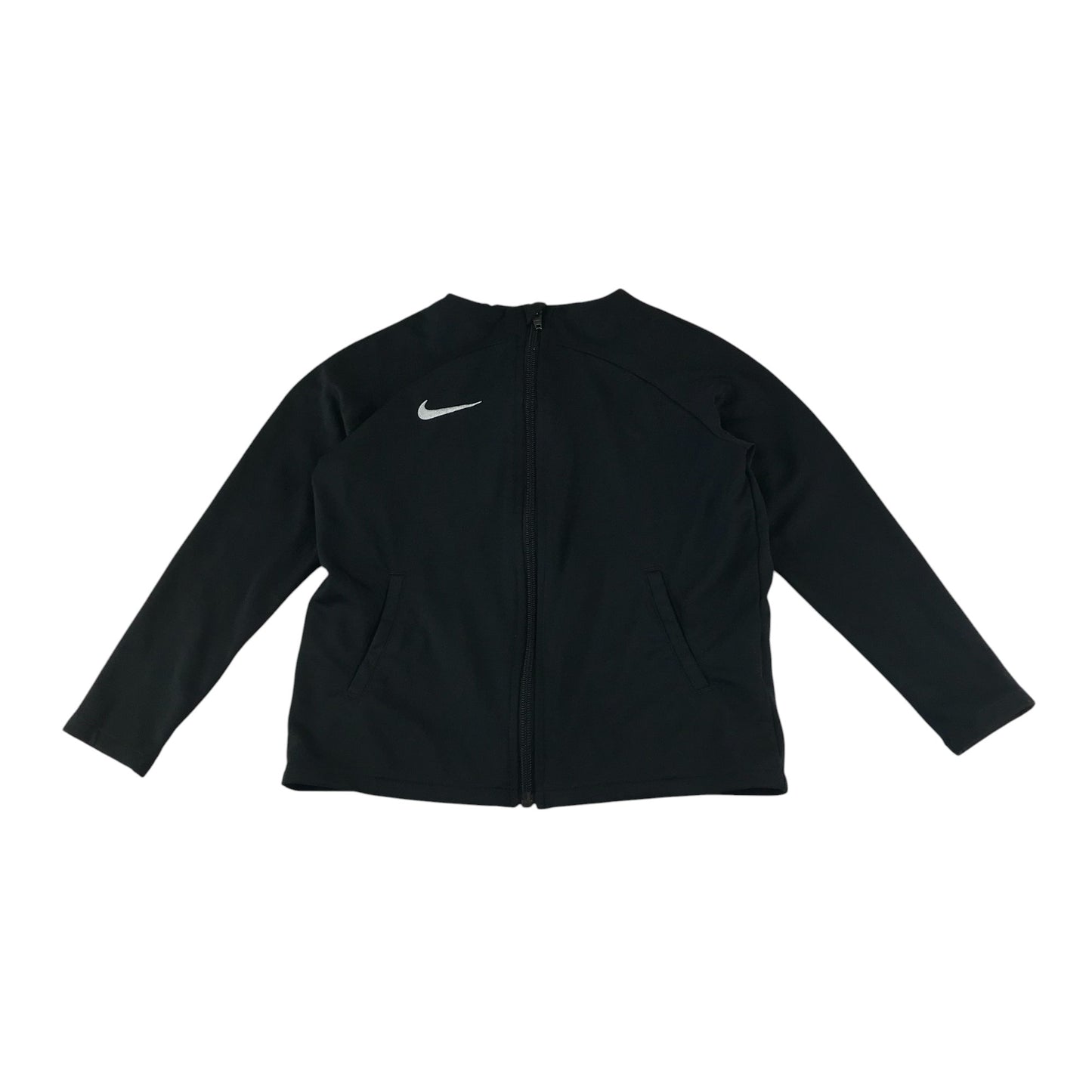 Nike sport sweater 6-7 years black full zipper
