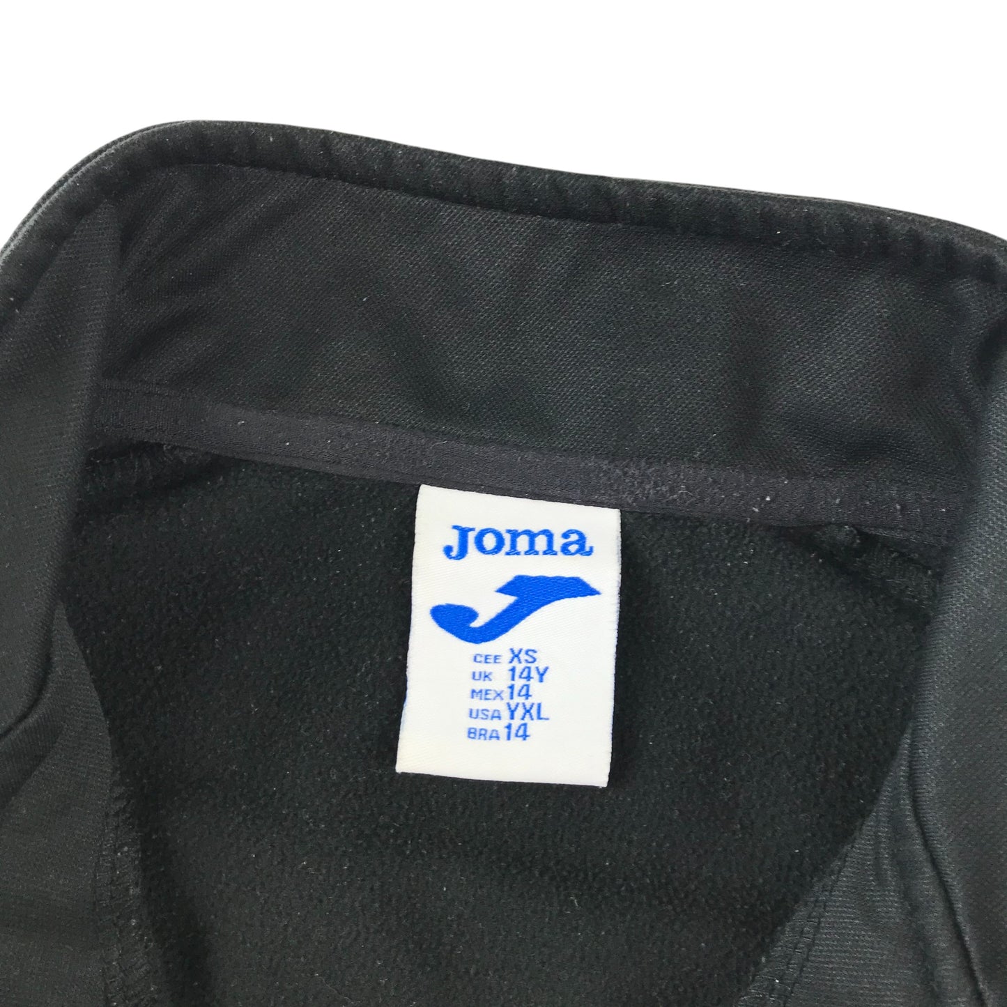 Joma sport sweater 13-14 years black Finnart FC