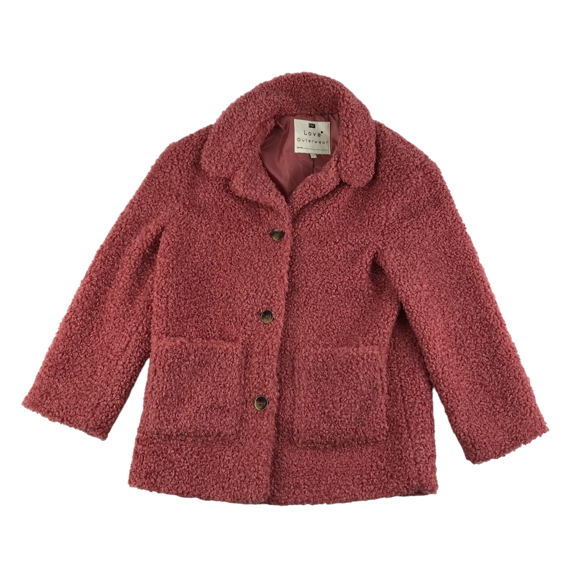 F&f shop red coat