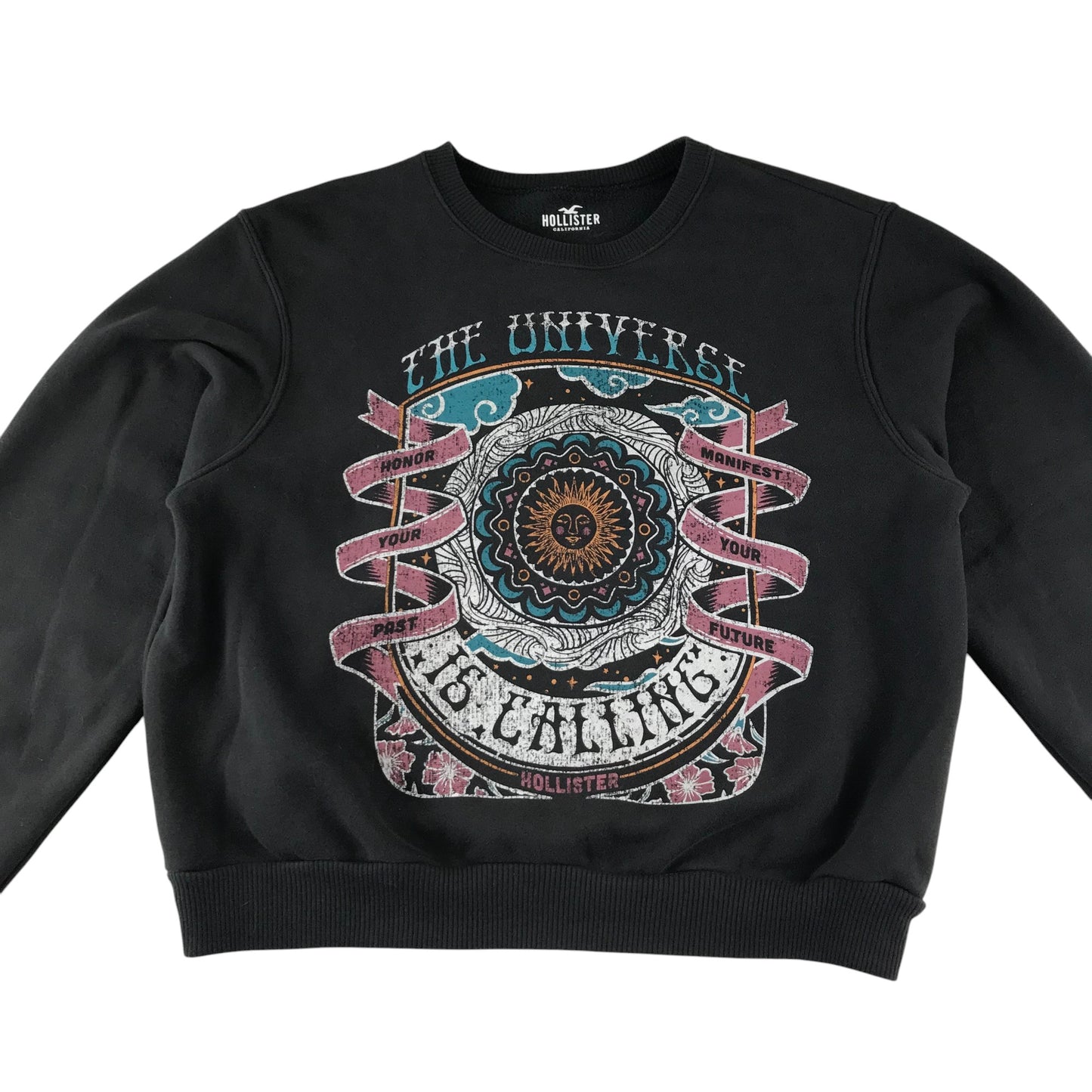 Hollister sweater women's XS grey pullover jersey material