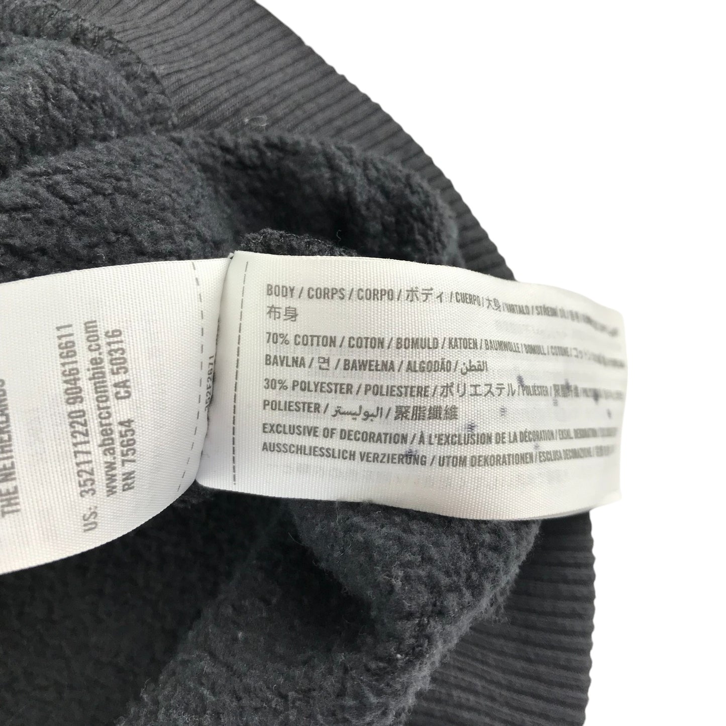 Hollister sweater women's XS grey pullover jersey material