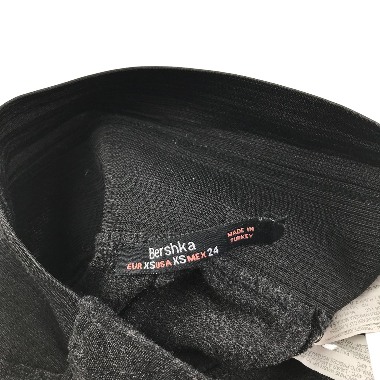 Bershka Leggings Size XS Grey Stretchy High Waist Jeggings