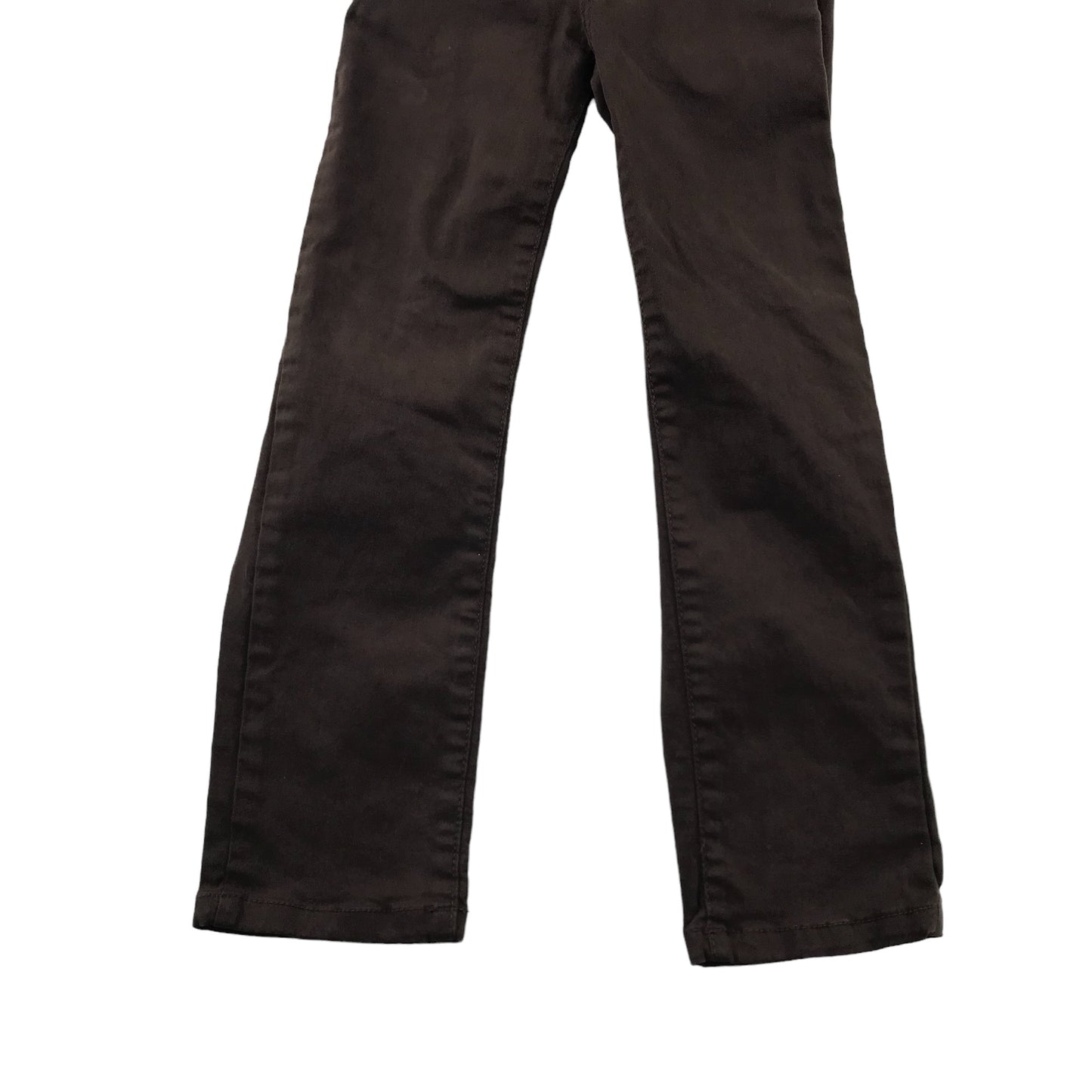Republic of Kids Trousers Age 5 Brown Adjustable Waist Denim Style