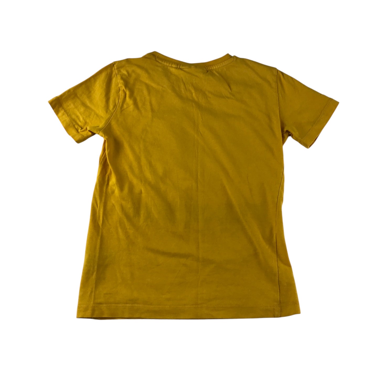 Next t-shirt 6-7 years yellow sequin reversible poké ball and ultra ball cotton