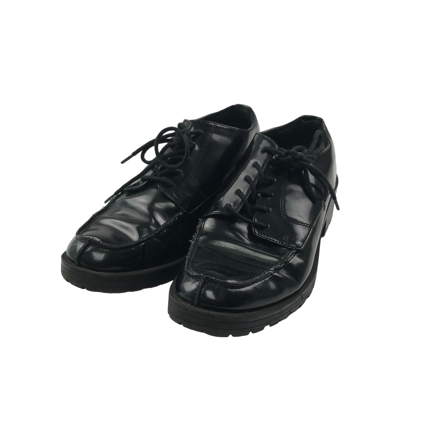 M&S Black Wide Fit Shoes Shoe Size 6.5