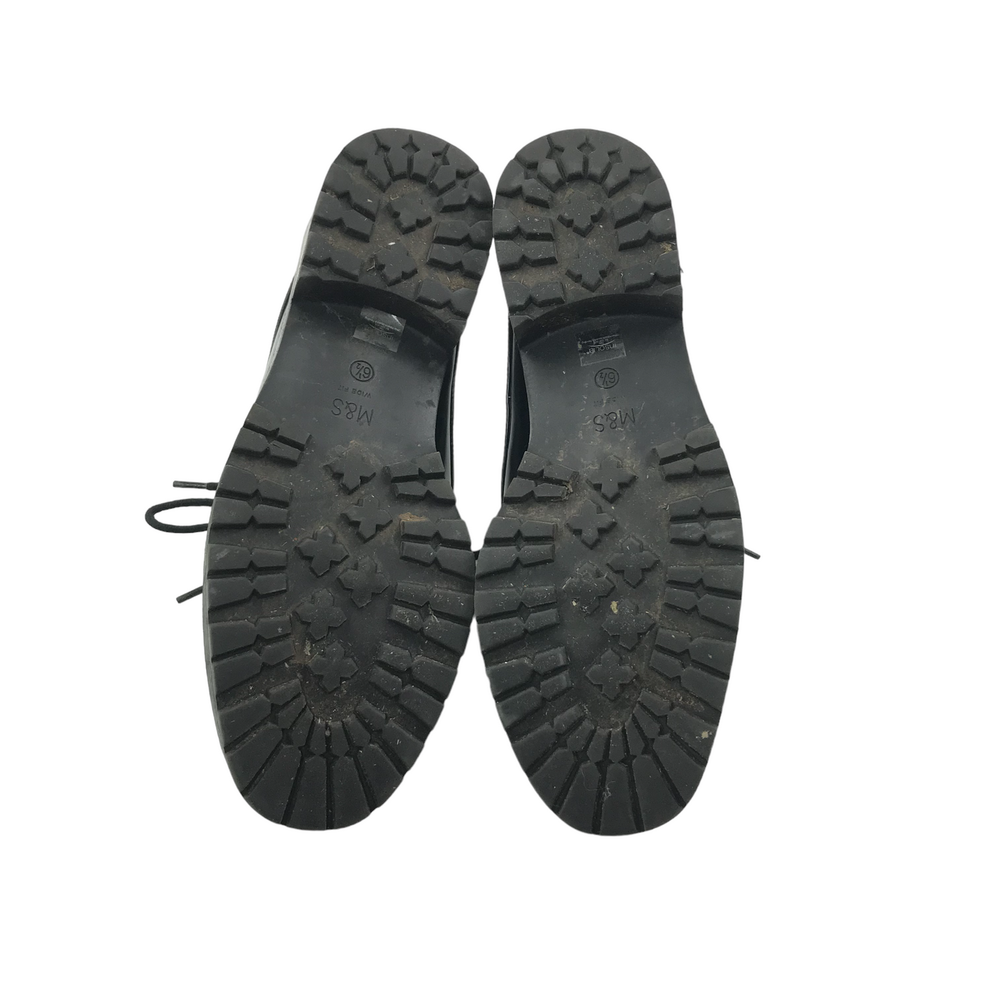 M&S Black Wide Fit Shoes Shoe Size 6.5