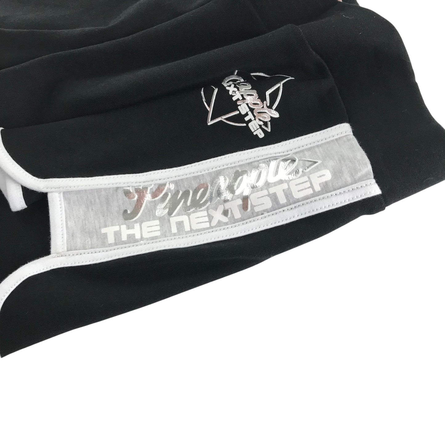 Pineapple shorts 9-10 years black jersey cotton
