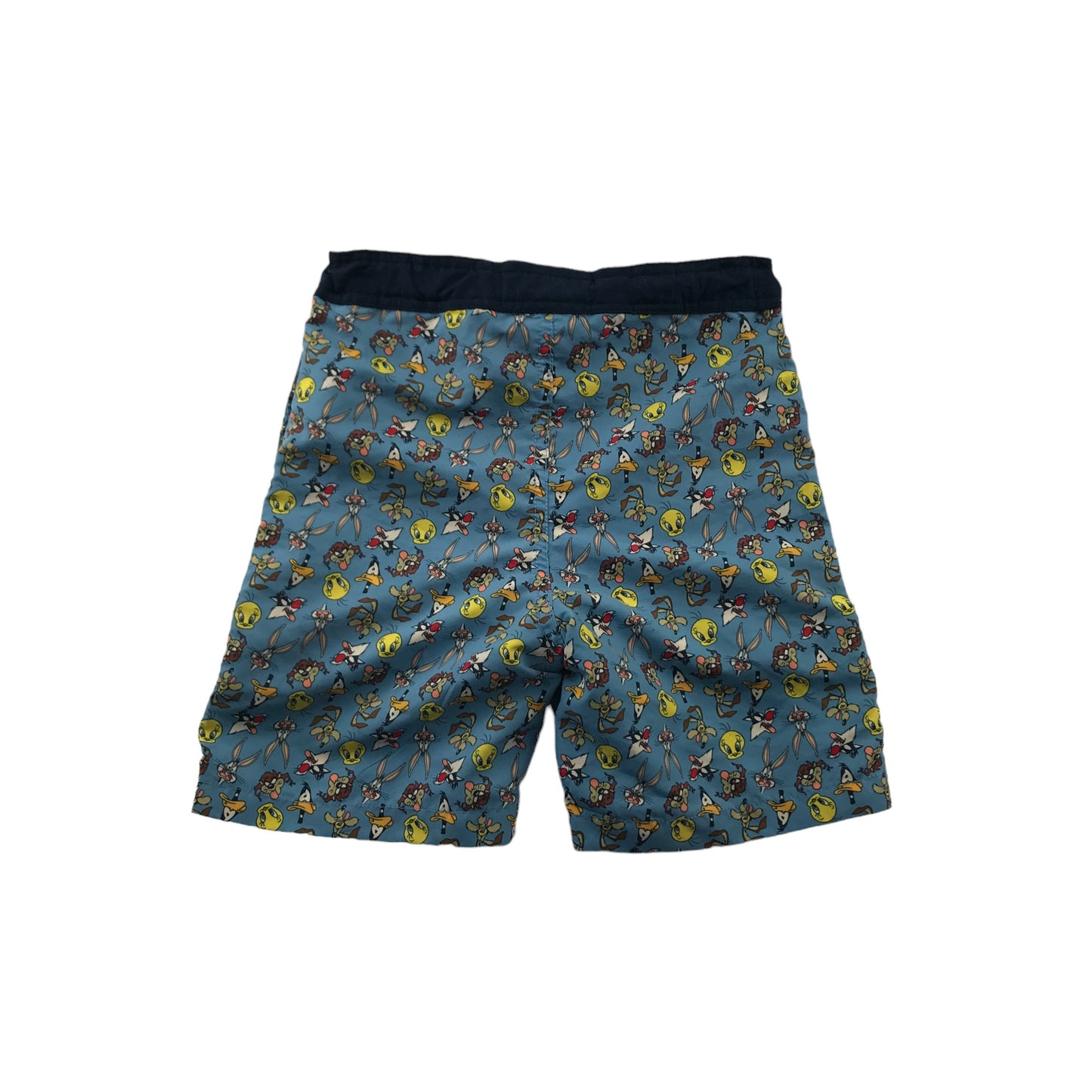 ZY Swim Trunks Age 6 Blue Looney Tunes Print Shorts