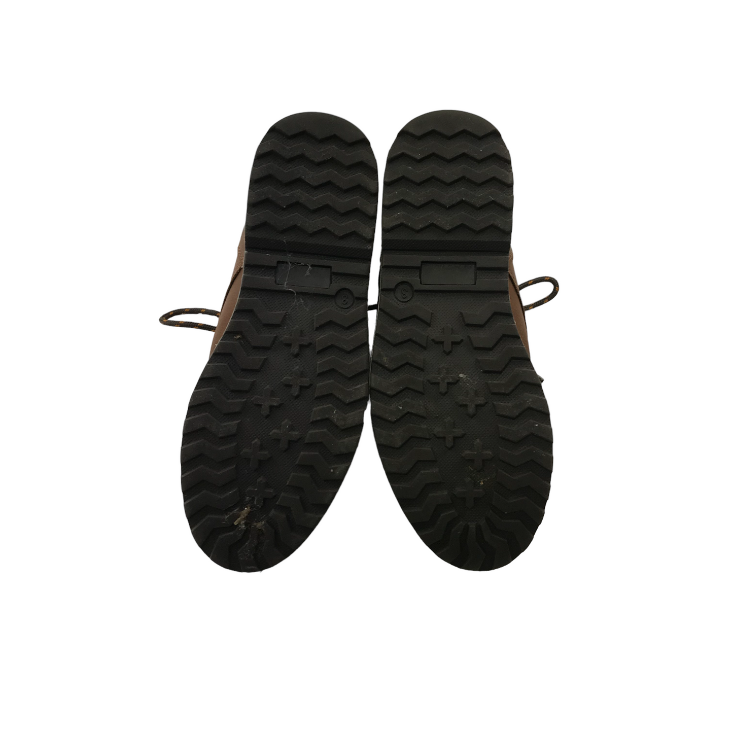 Tan Brown High Tops Shoes Shoe Size 3