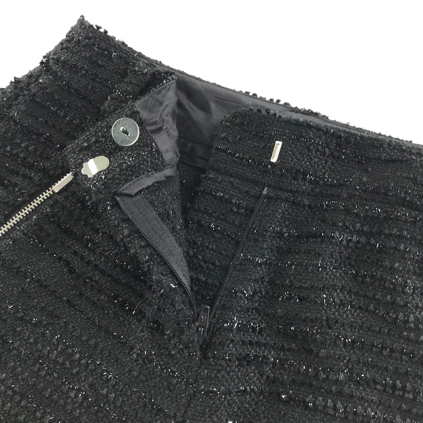 George shorts 9-10 years black knitted sparkly
