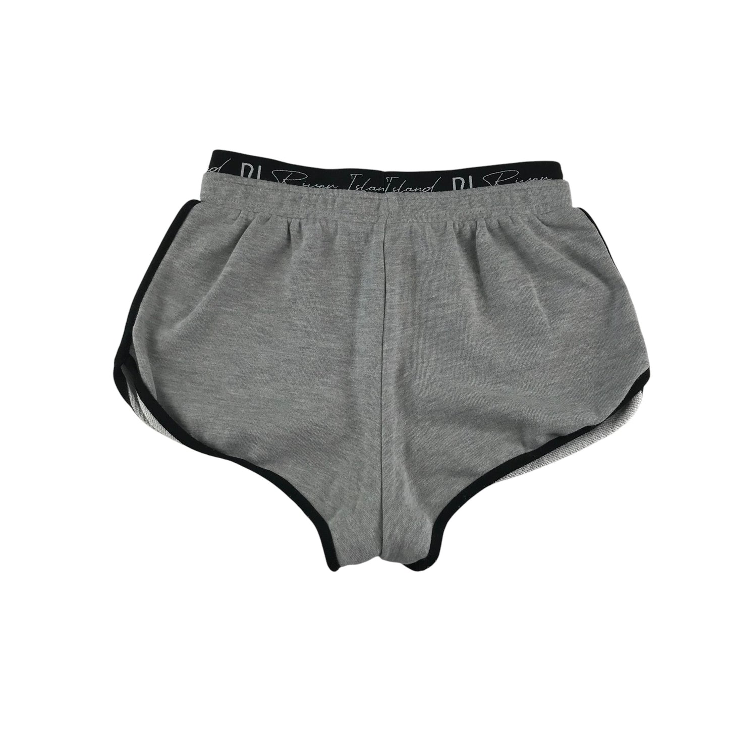 River Island micro shorts 9-10 years grey jersey