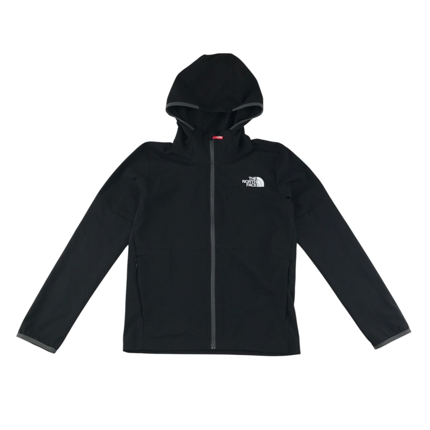 The North Face jacket 11-12 years black light windbreaker with hood