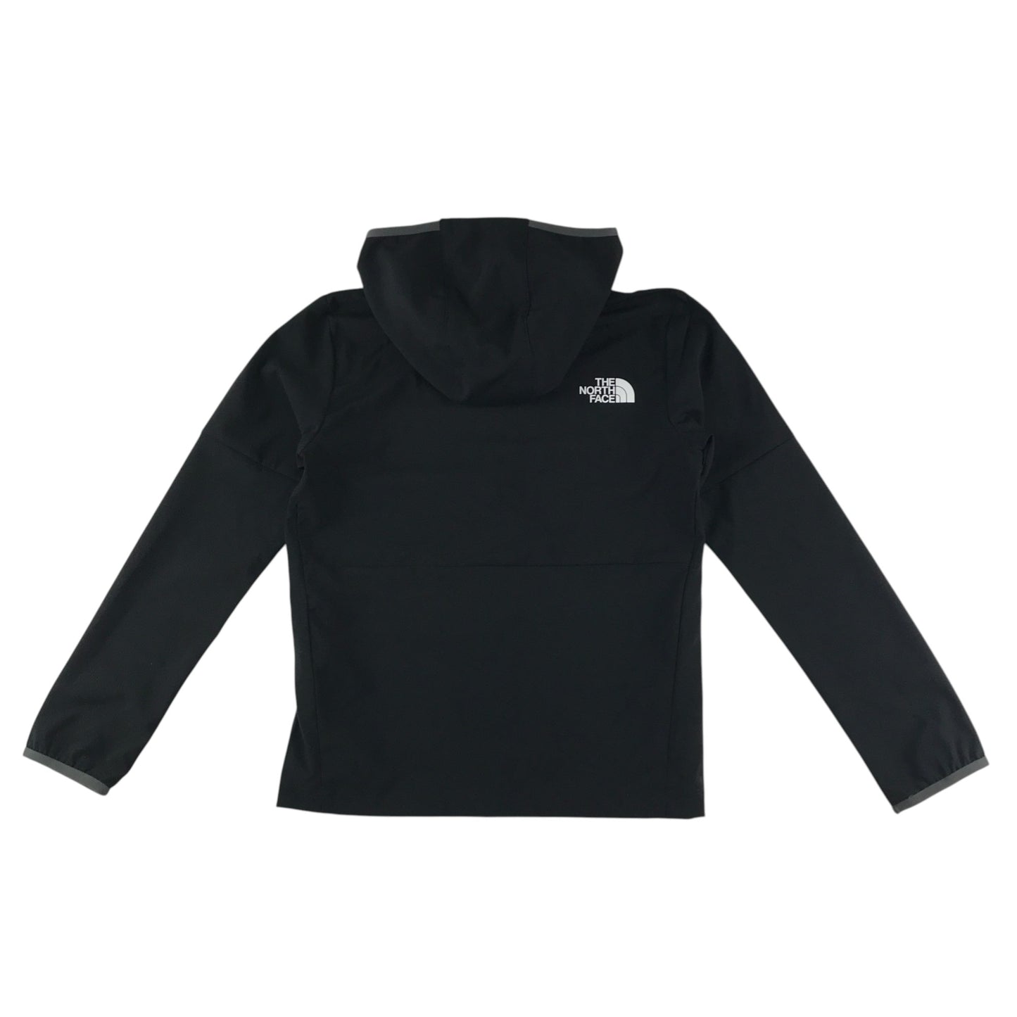 The North Face jacket 11-12 years black light windbreaker with hood