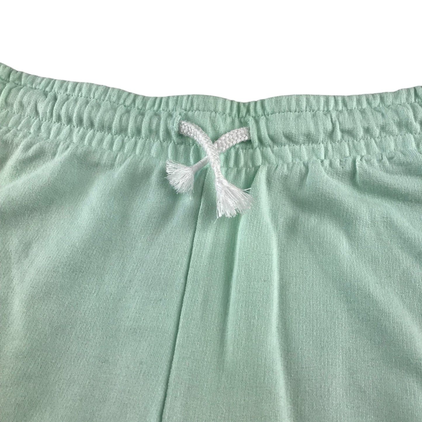 F&F shorts 10-11 years mint green jersey
