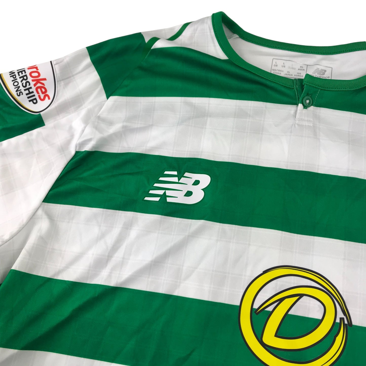New Balance Celtic FC Football Strip adult size L number 3 O'Donnell