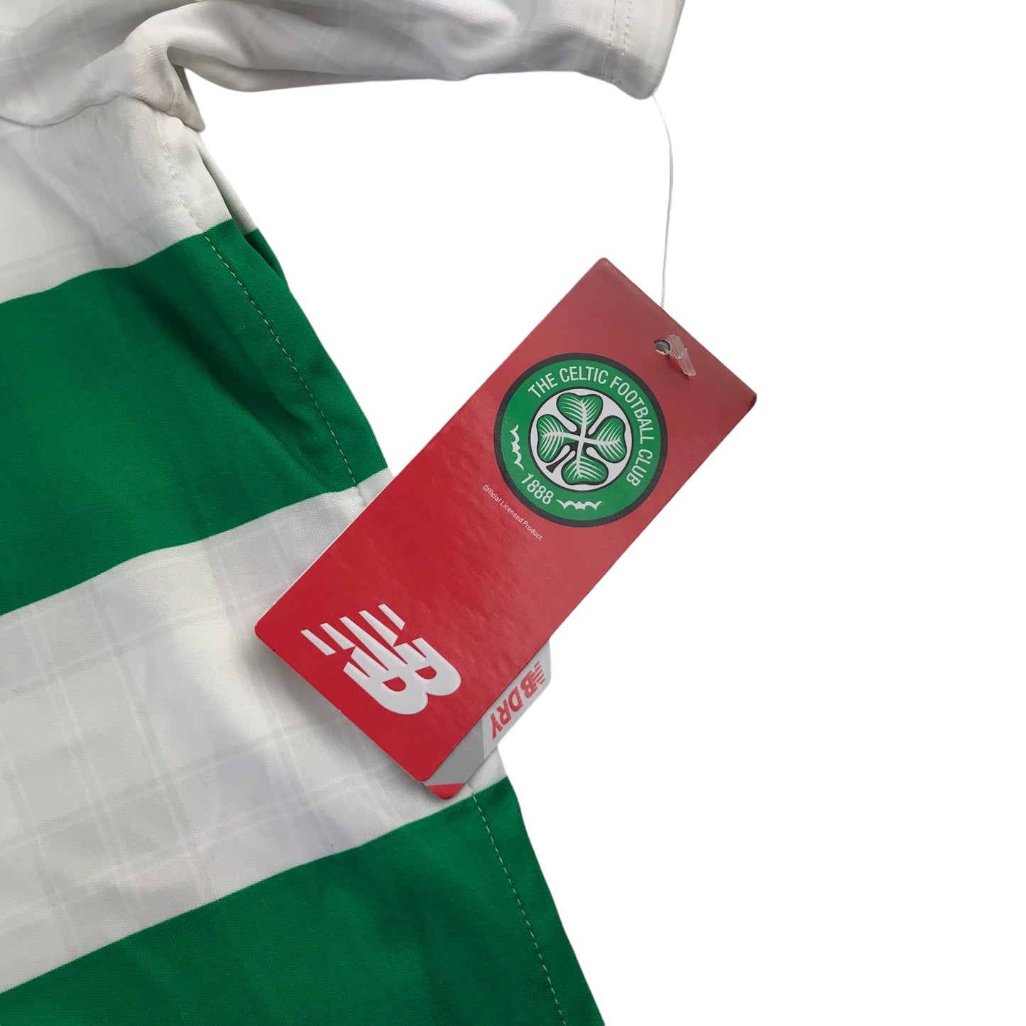 New Balance Celtic FC Football Strip men size L number 4 Cunnigham
