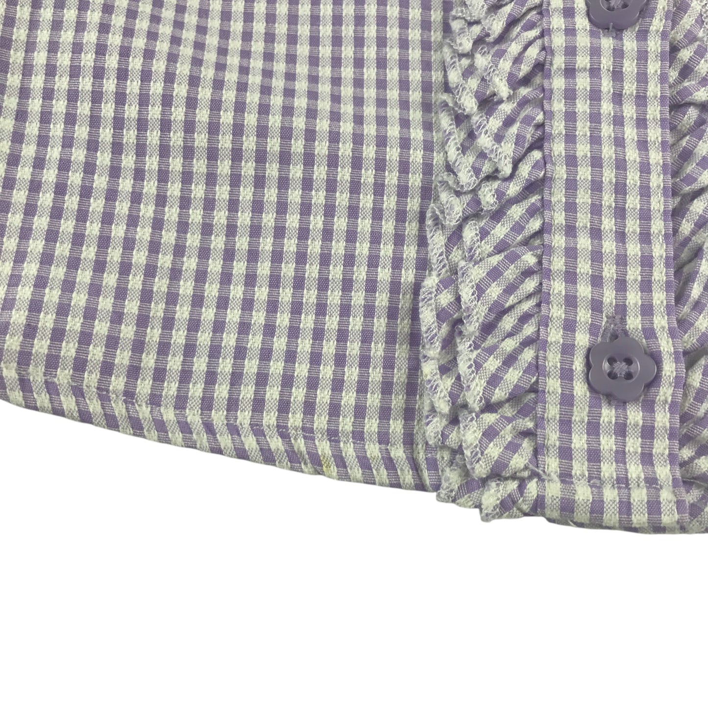 Tu blouse and skirt set 8-9 years lilac summer gingham school bundle