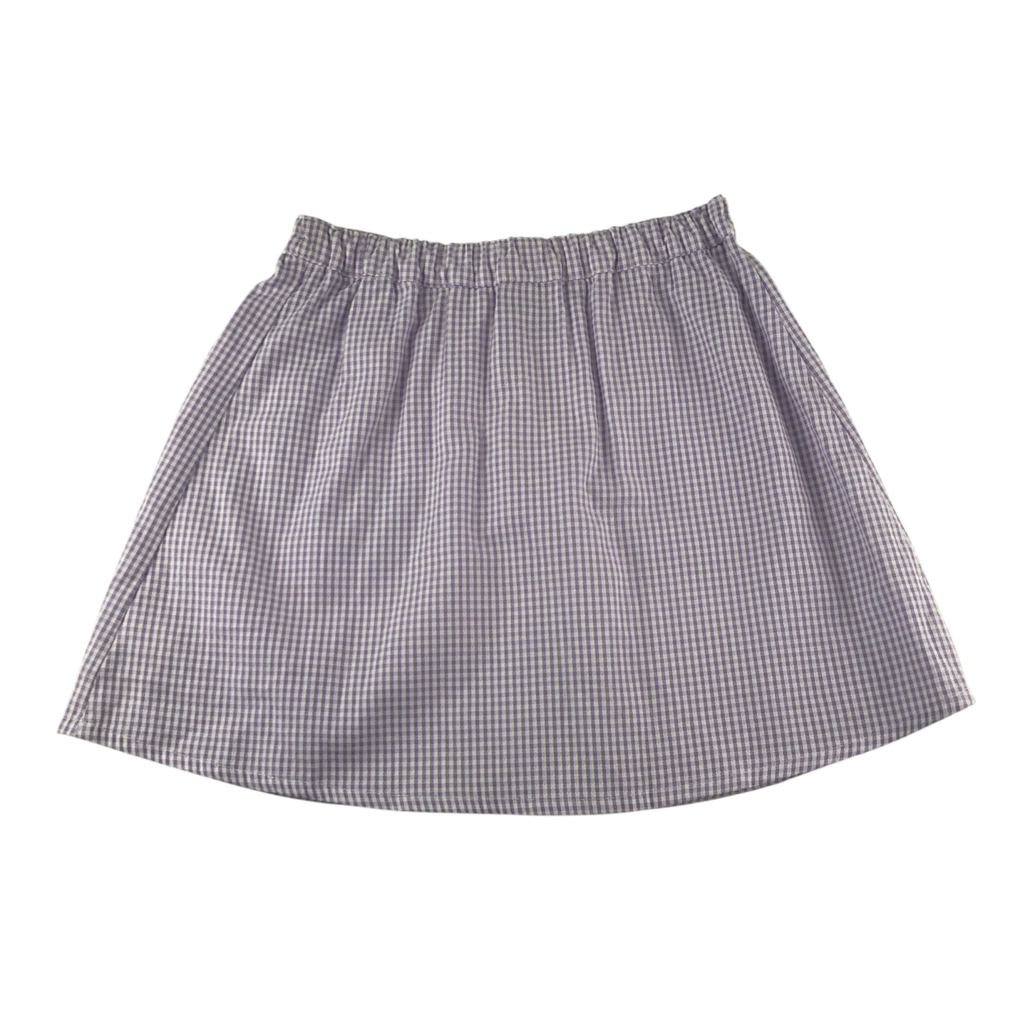 Tu blouse and skirt set 8-9 years lilac summer gingham school bundle