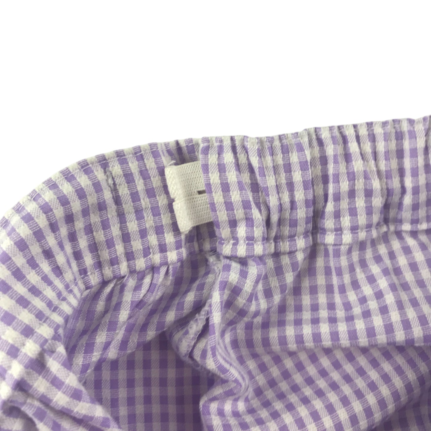 Tu blouse and skirt set 8-9 years lilac summer gingham school bundle
