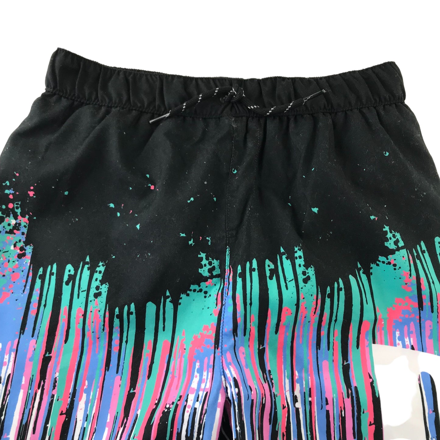 Tu Swim Trunks Age 9-10 Black PlayStation Shorts