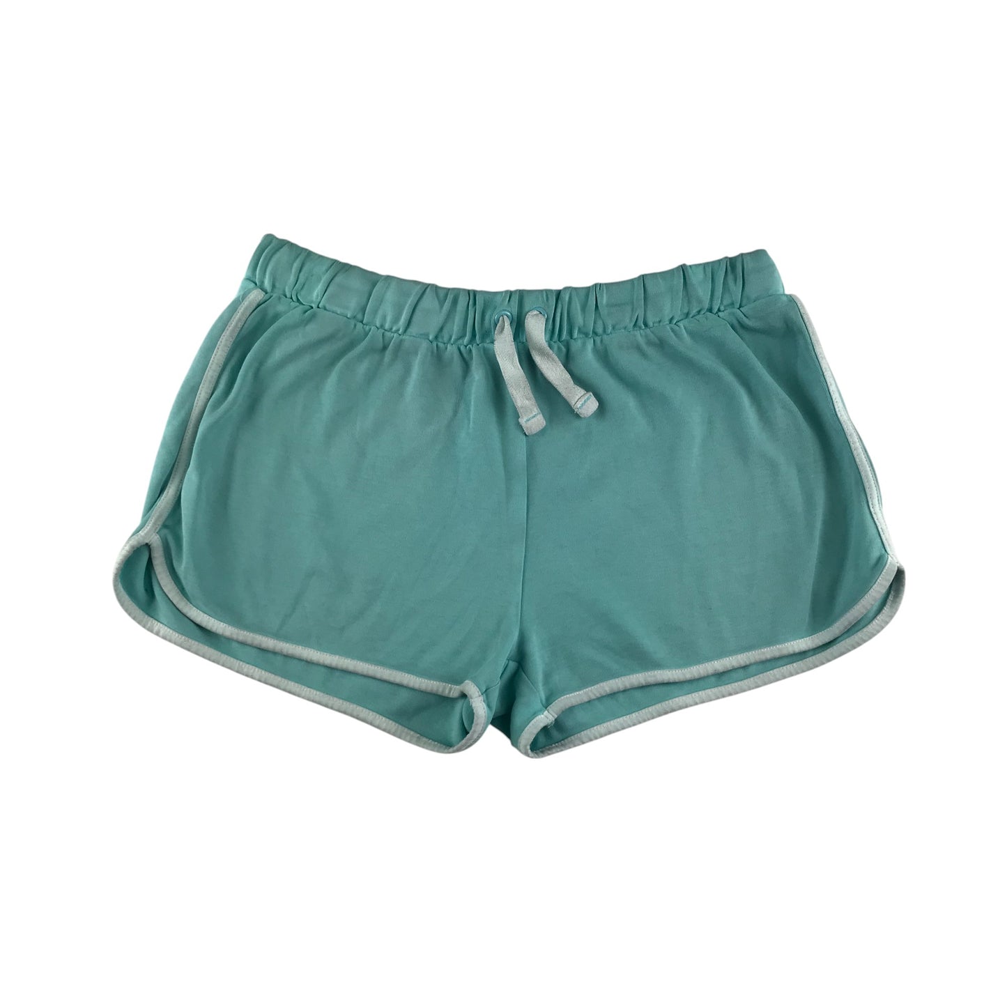 M&S shorts 12-13 years light blue plain jersey cotton