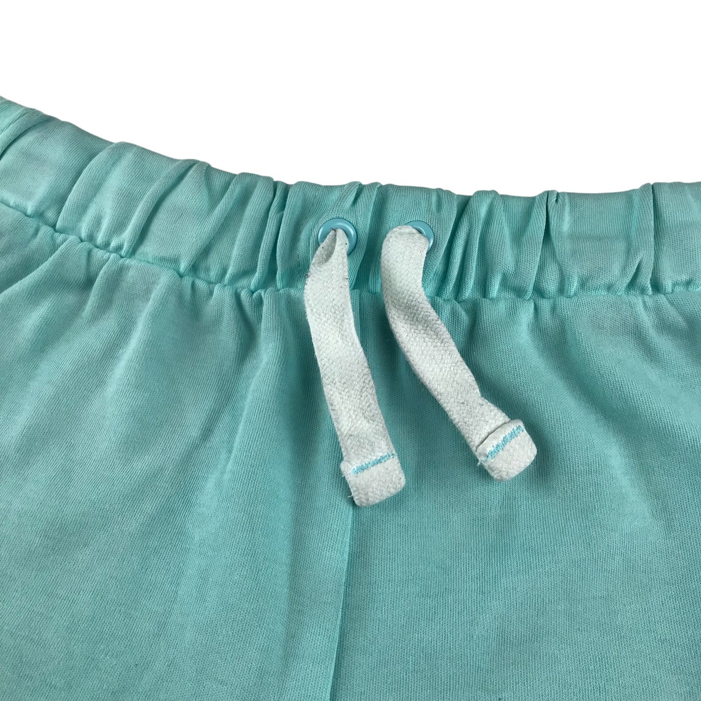 M&S shorts 12-13 years light blue plain jersey cotton